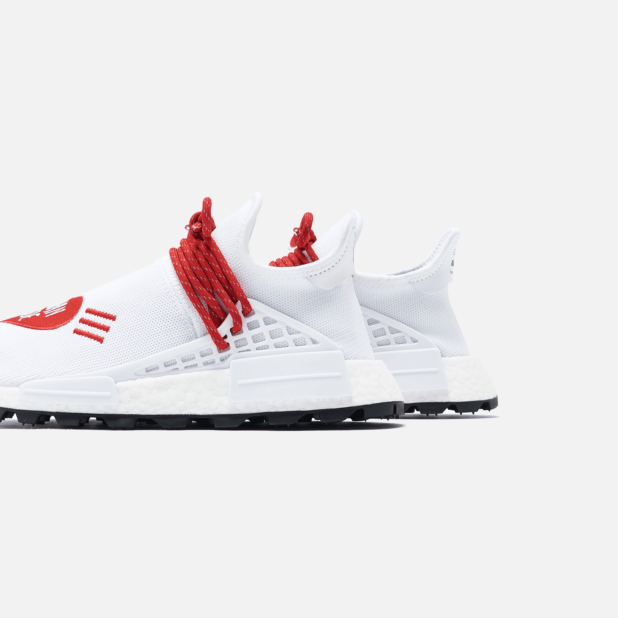 adidas Consortium x Human Made x Pharrell Williams NMD Hu - White / Scarlet / Core Black — Image 5