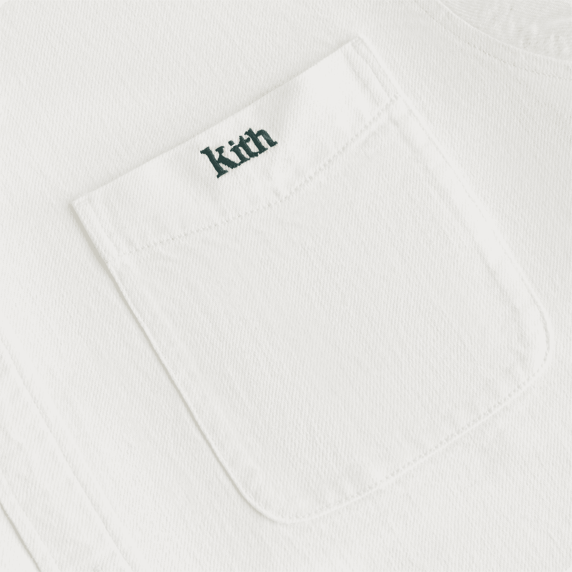 Kith Women Ora II Denim Shirt - Putty Denim — Image 2