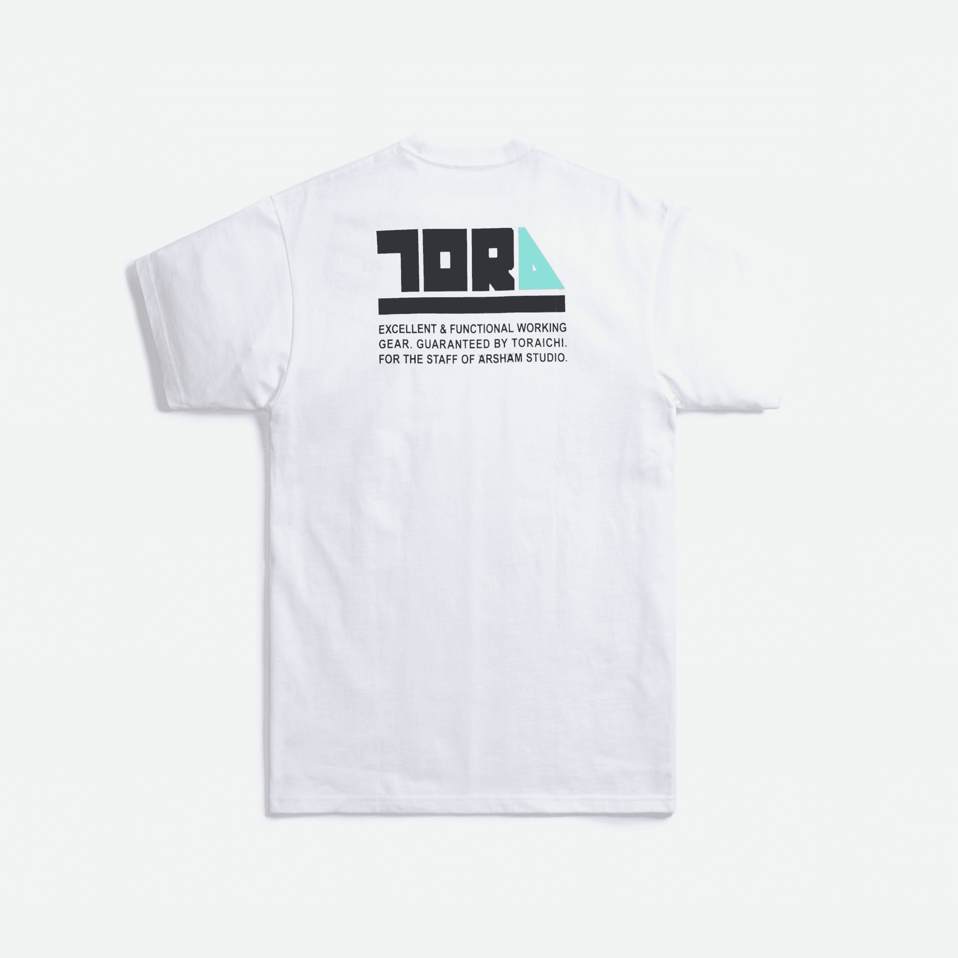 Toraichi Tora Logo Work Tee - White — Image 2