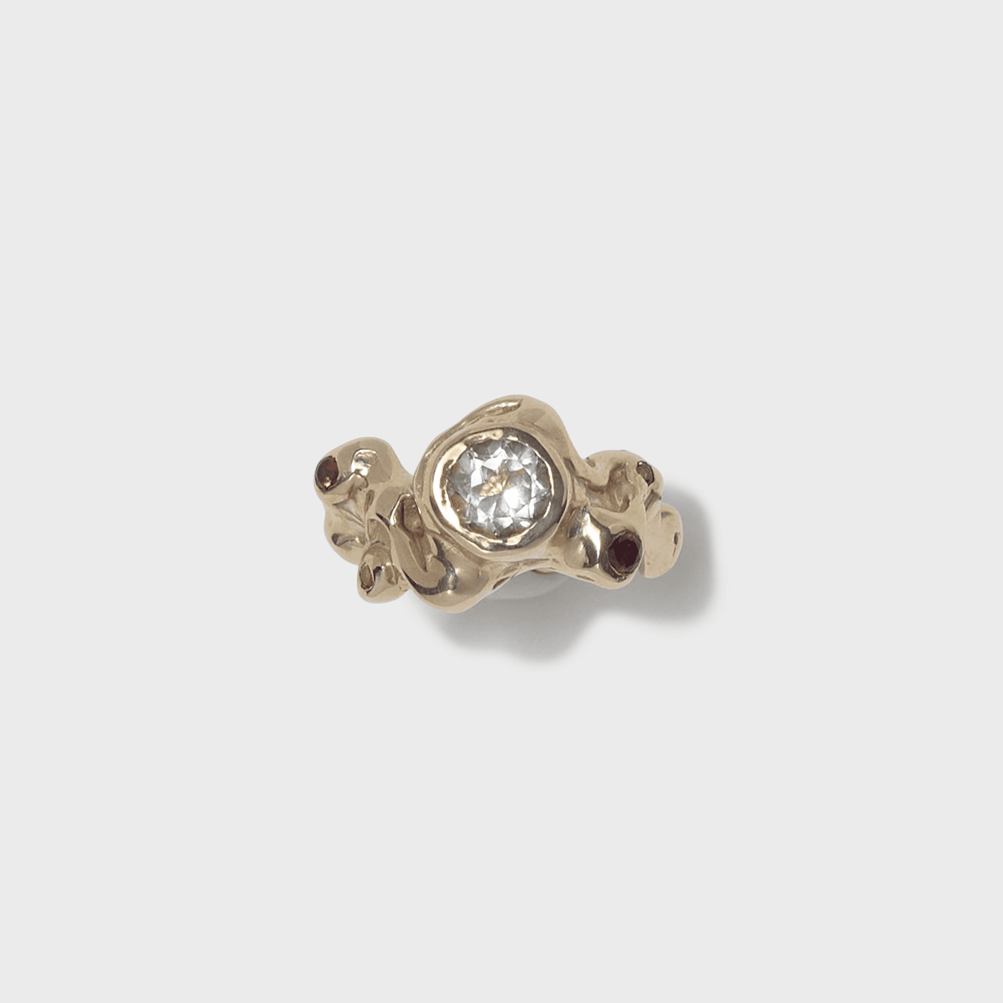 Faris Calerda Ring - Gold / Pink Amethyst - Image 1