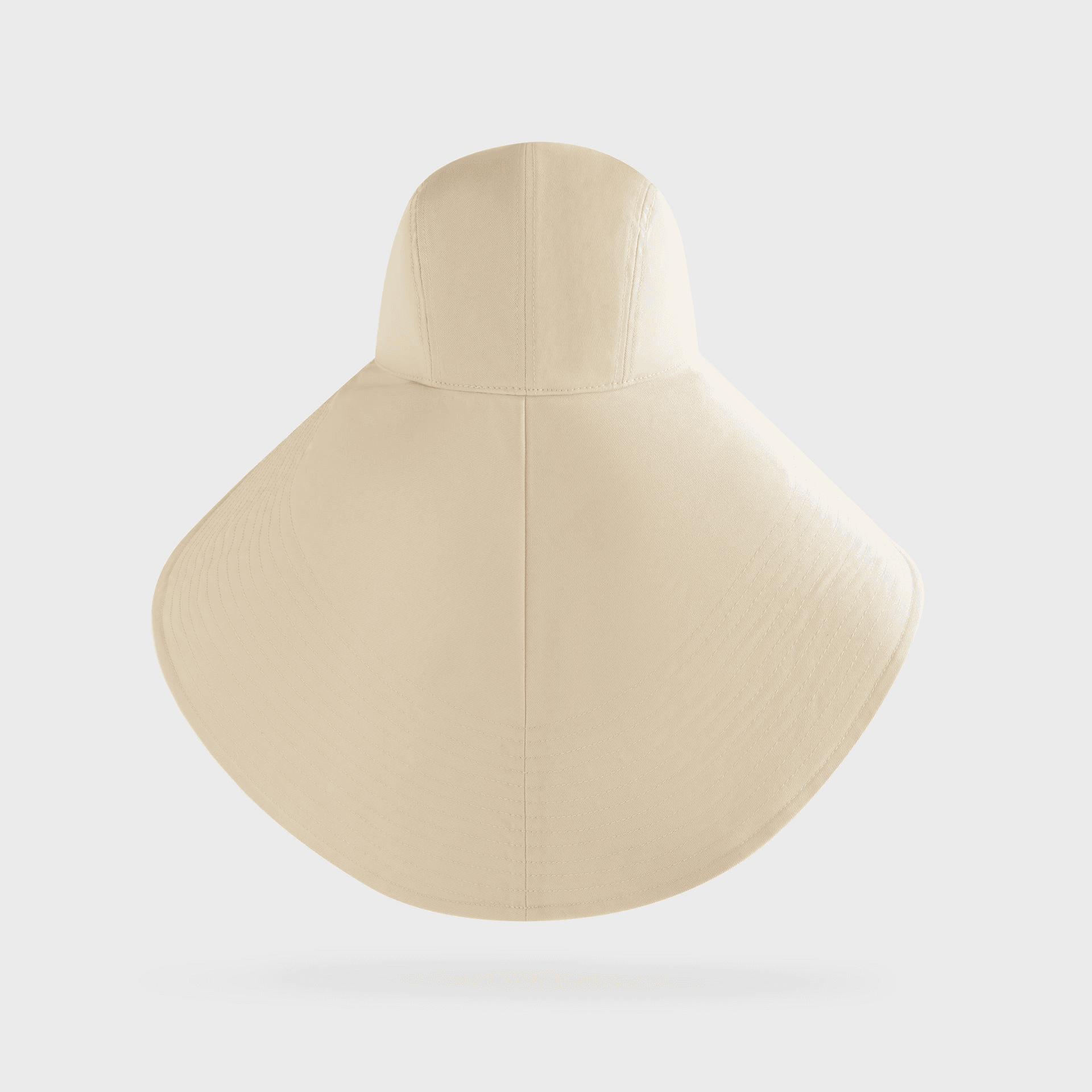 Kith Women Asymmetrical Wide Brim Boonie Hat - Waffle — Image 4