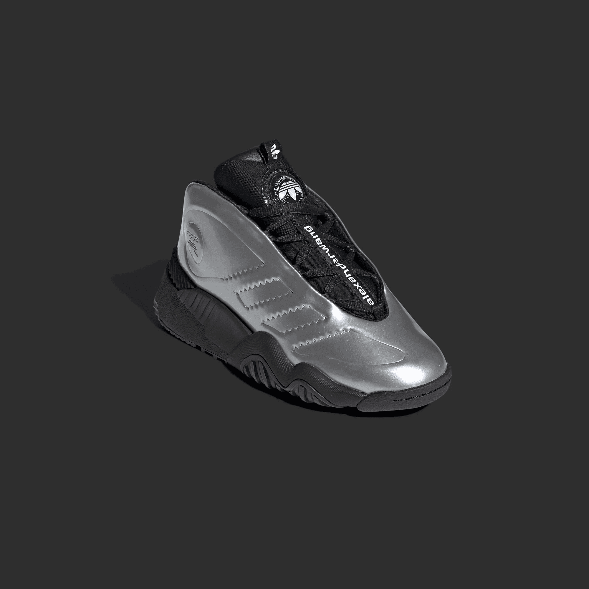 adidas Wang Futureshell - Platin Met S16 / Core Black — Image 2