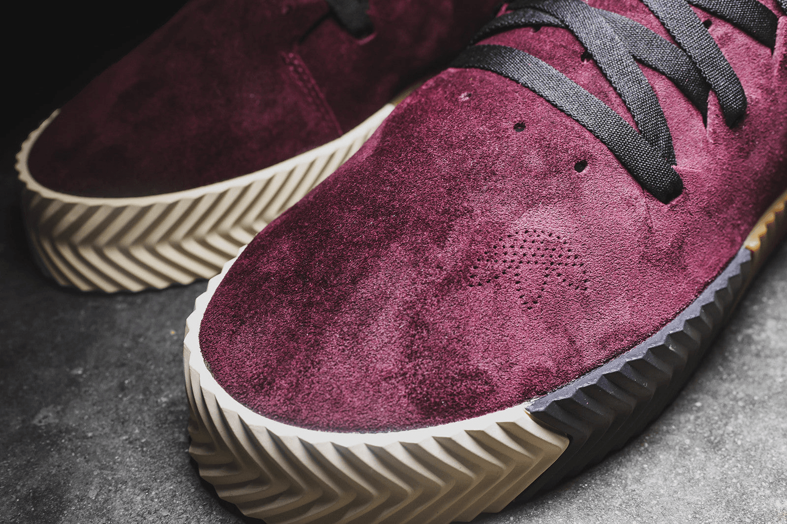 adidas Originals x Alexander Wang Skate - Maroon — Image 2