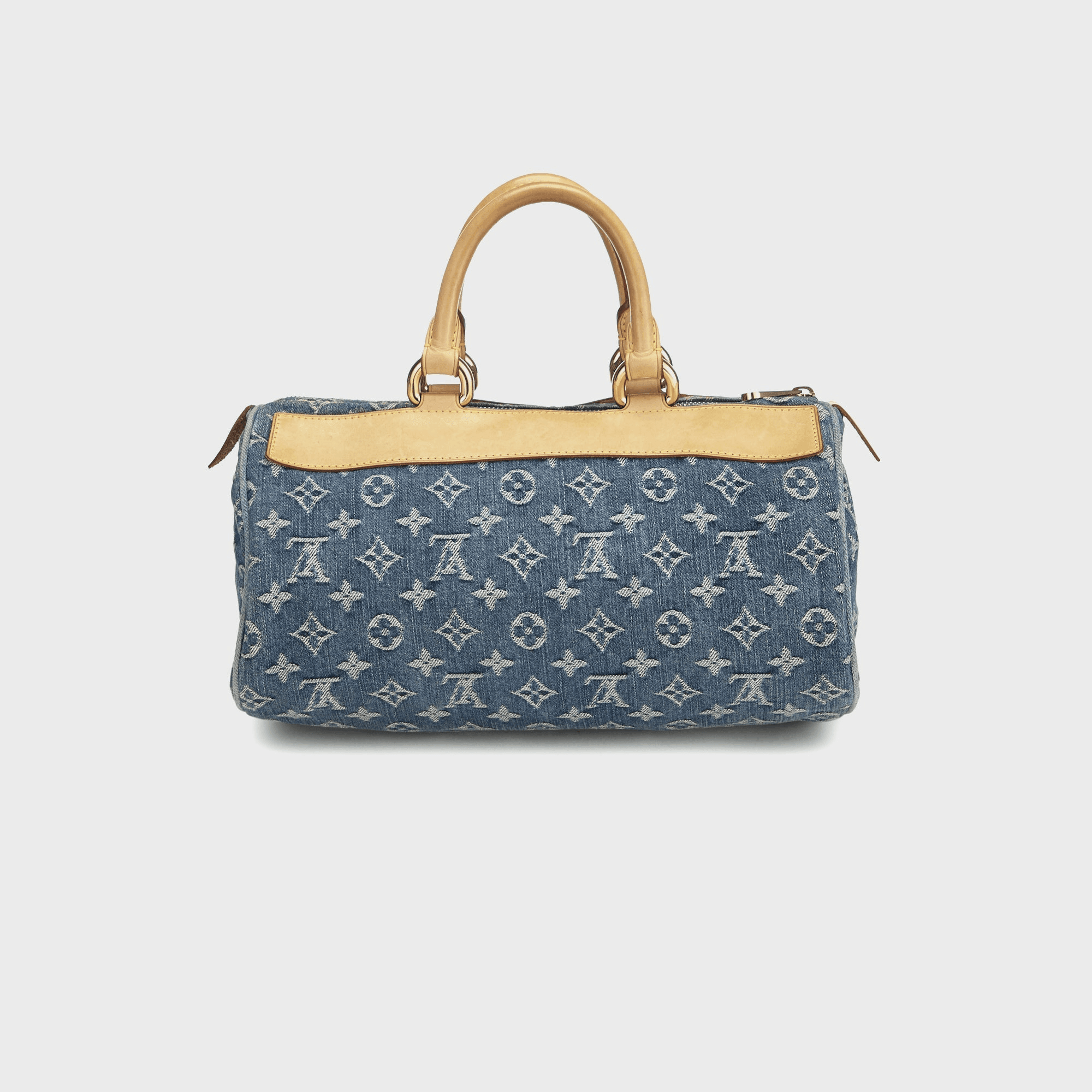 WGACA Louis Vuitton Denim Neo Speedy - Blue — Image 2