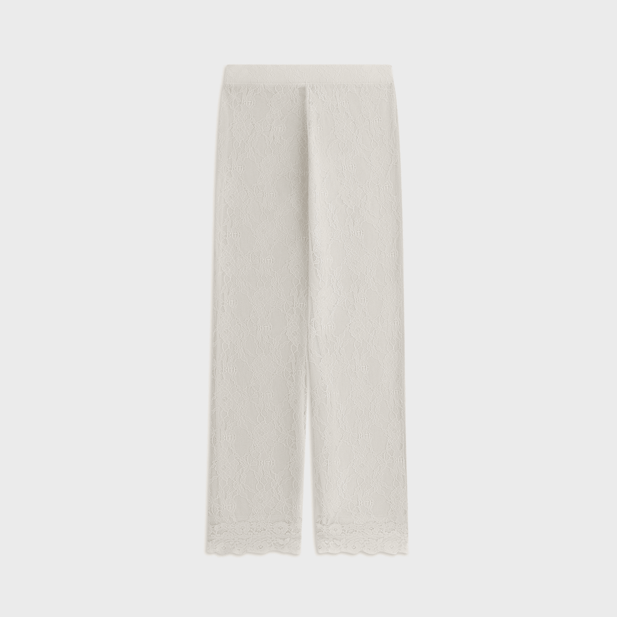 Lisa for Kith Women Elise Lace Low Rise Pant - Tin — Image 5