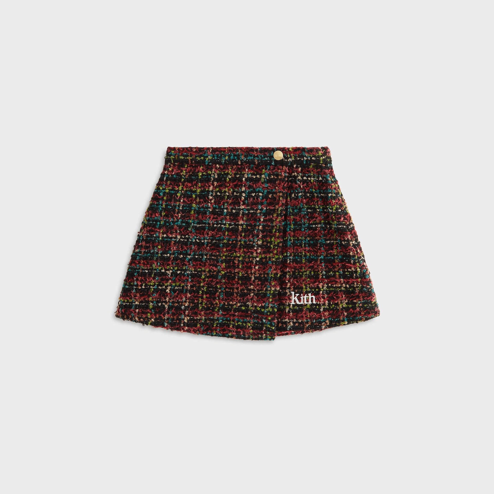 Kith Kids Novelty Textured Phoebe Skirt - Black — Image 5