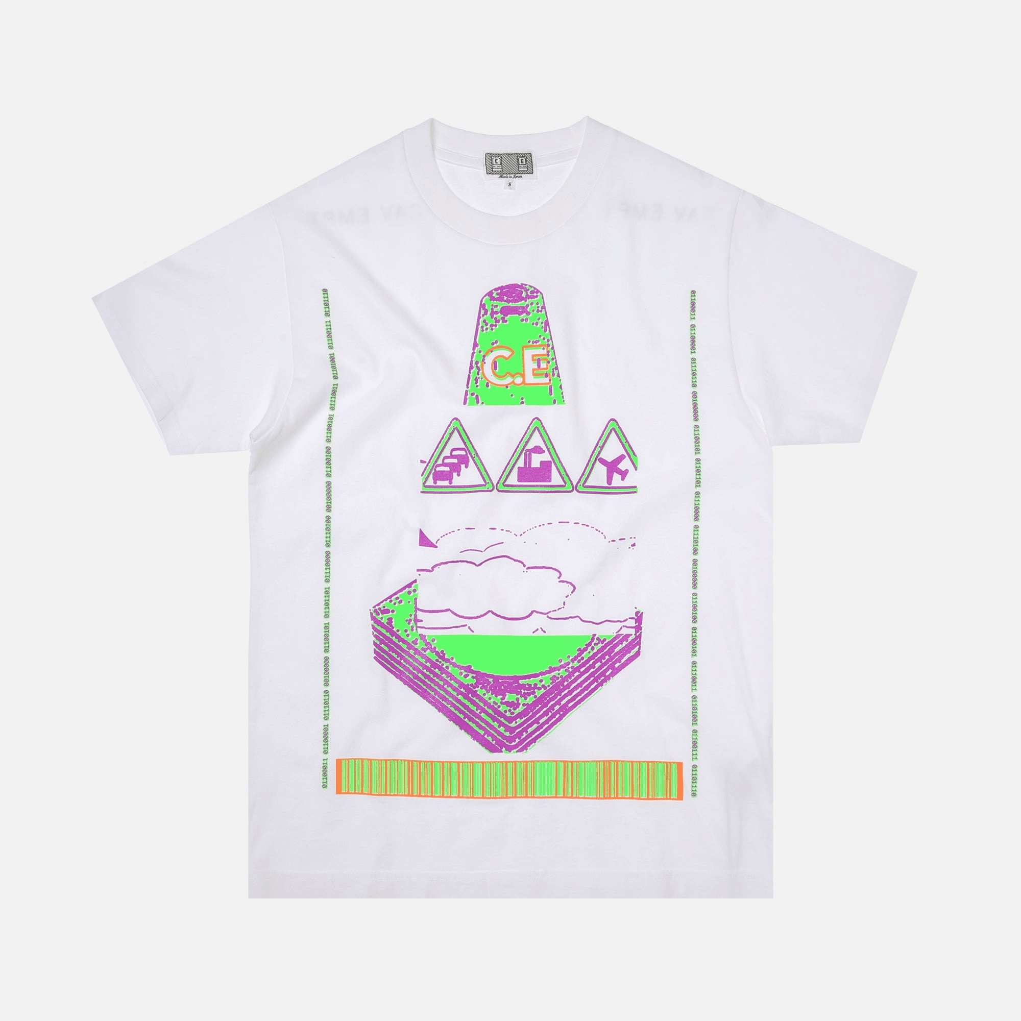 Cav Empt C.E. Cone Tee - White