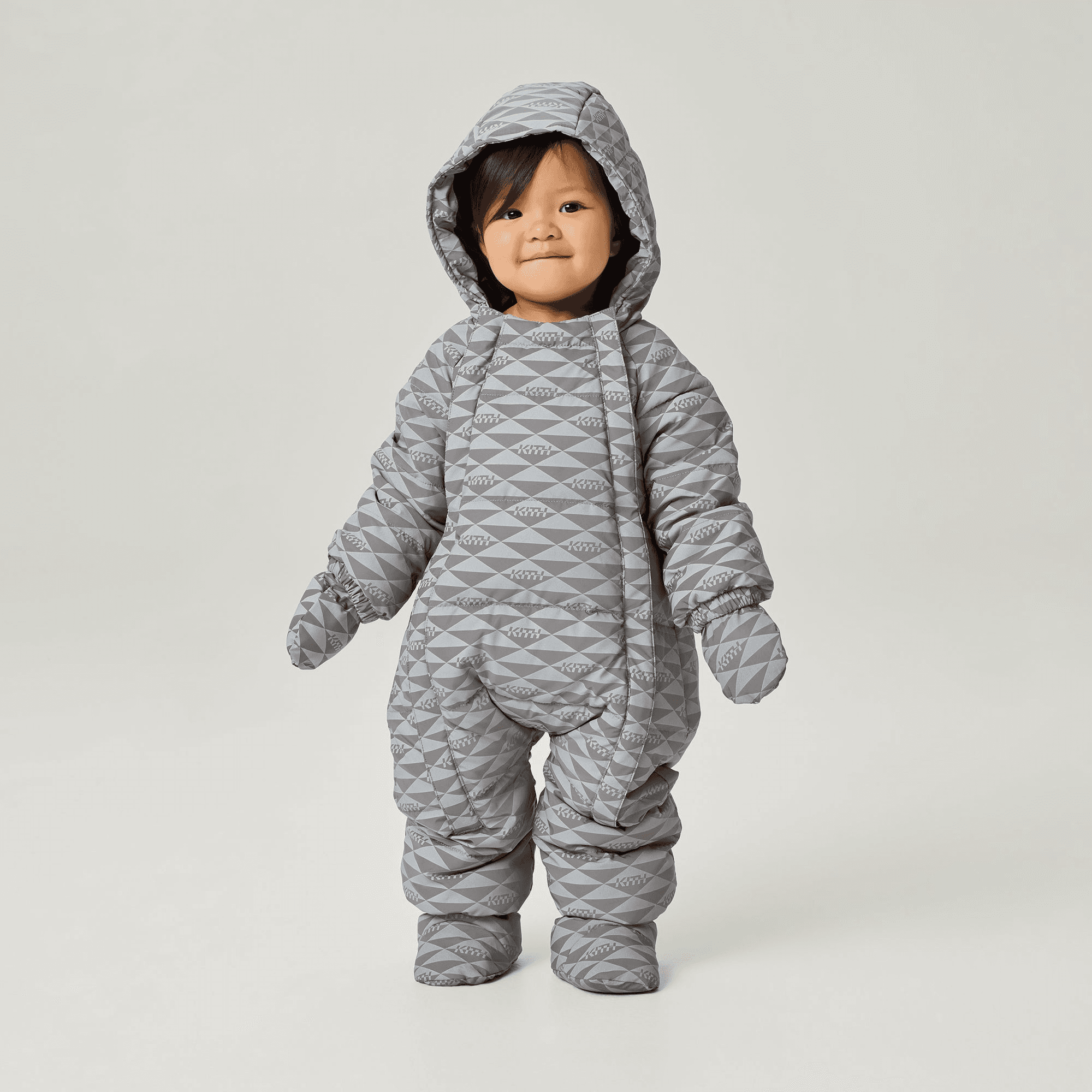 Kith Baby Reflective Coverall - Astronaut — Image 4