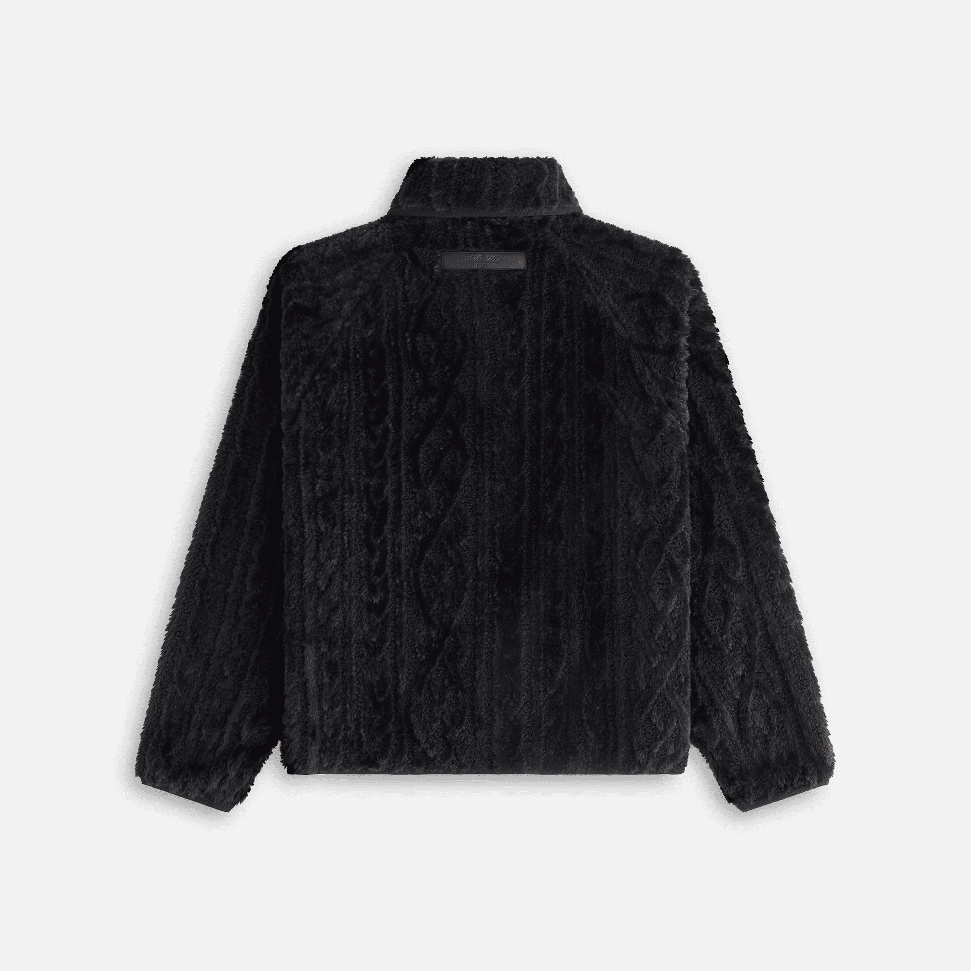 Kith Women Grayson Cable Sherpa Jacket - Black — Image 6