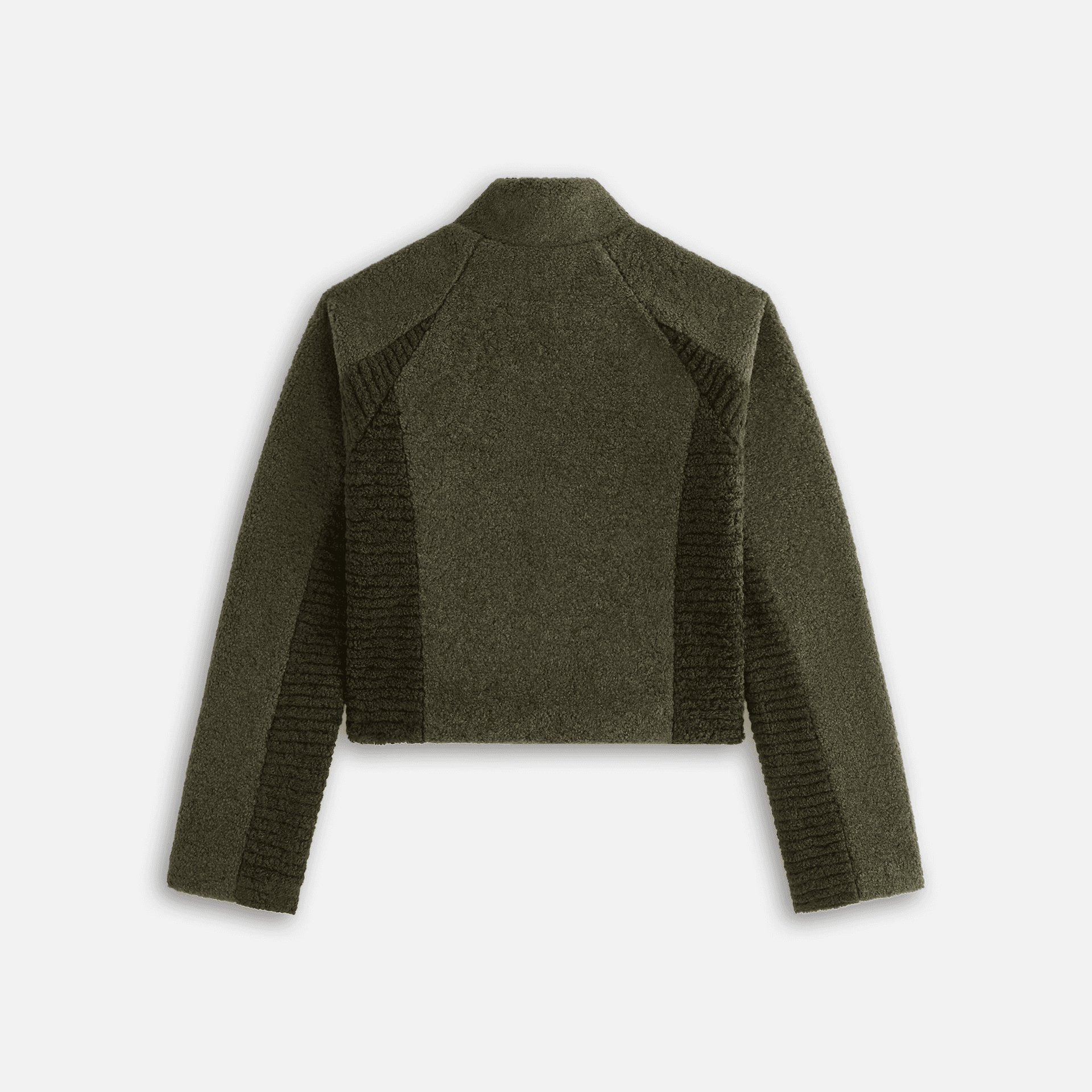 Kith Women Daelyn Sherpa Track Zip - Cypress — Image 4