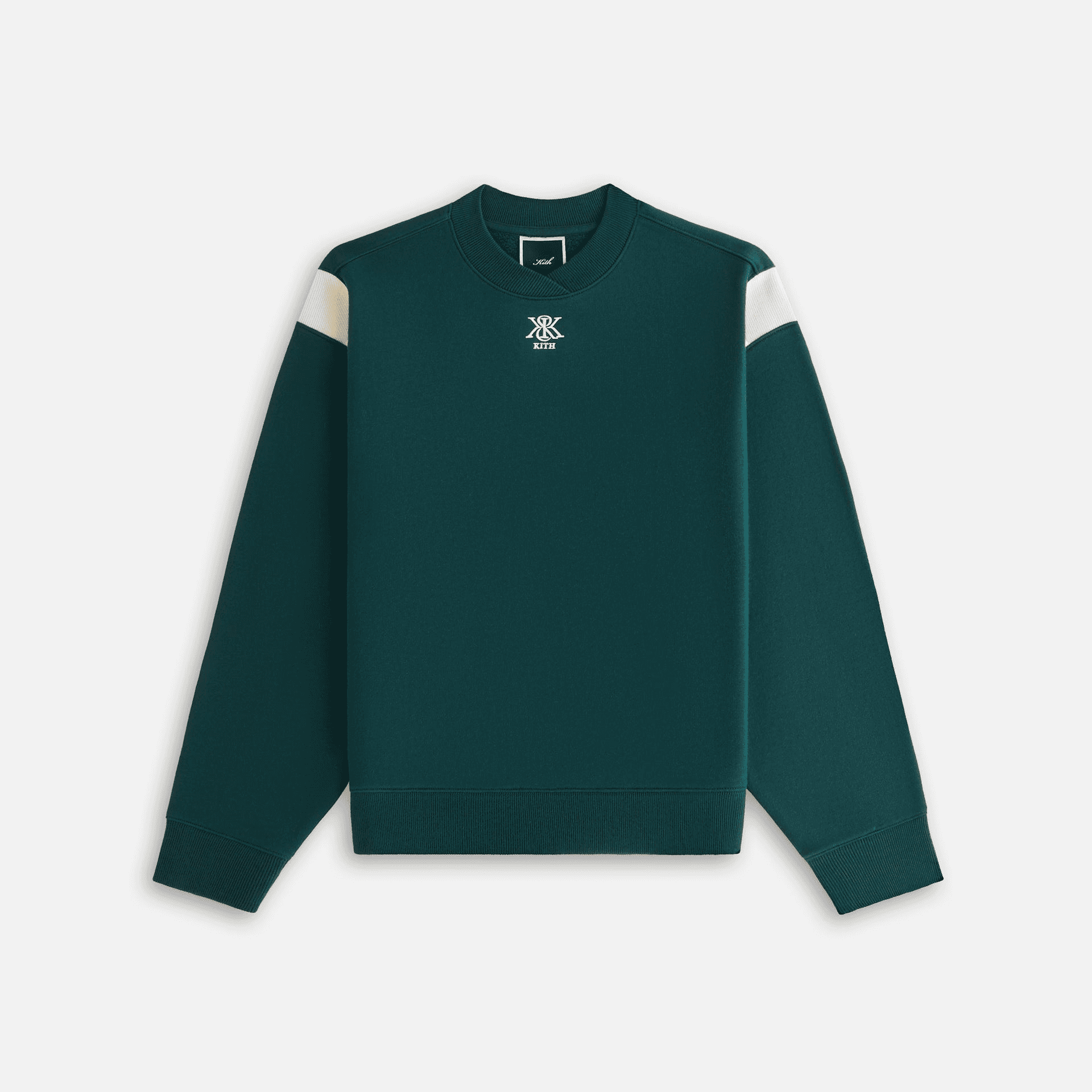 Kith Women Asher II Crest Crewneck - Chronicle — Image 6