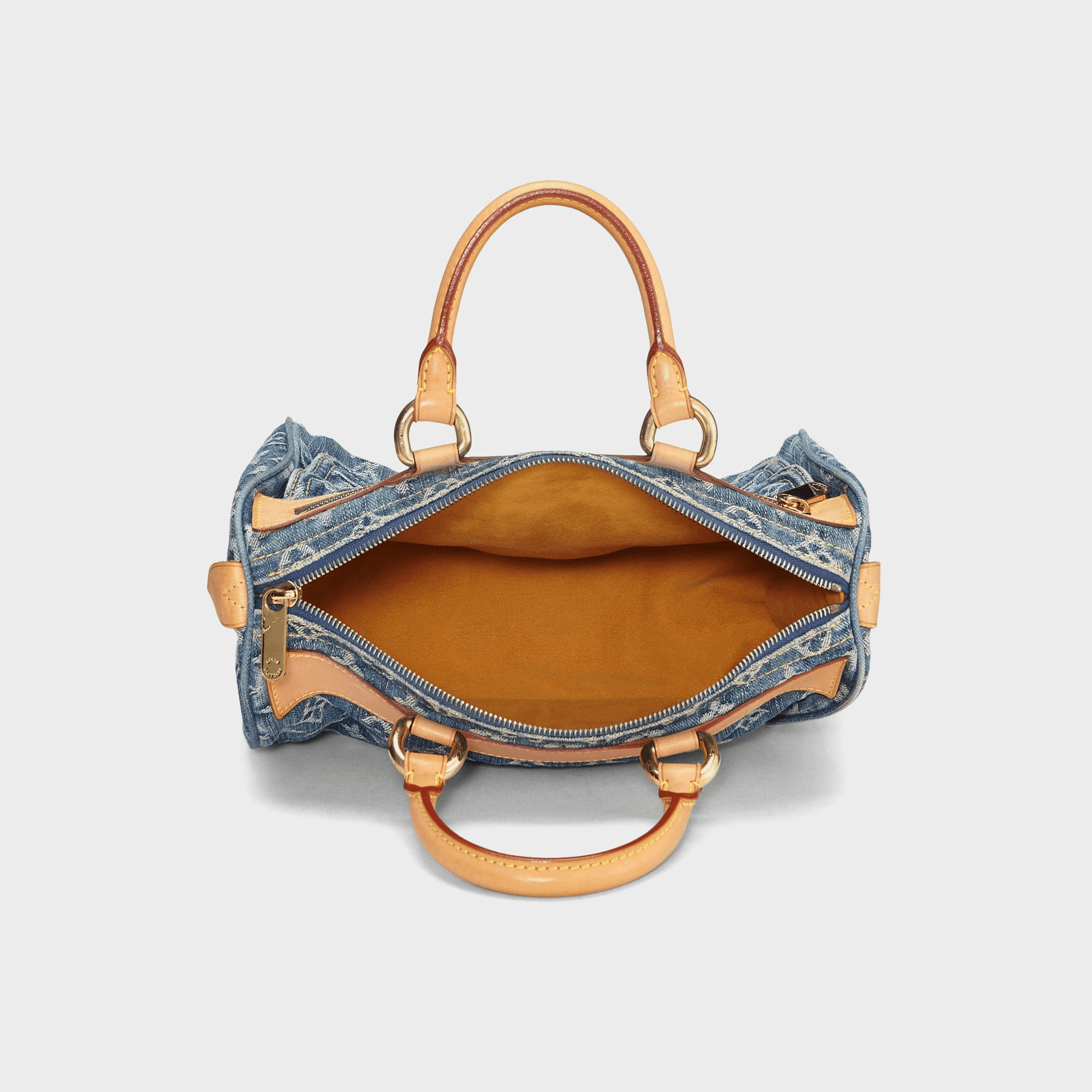 WGACA Louis Vuitton Denim Neo Speedy - Blue — Image 5