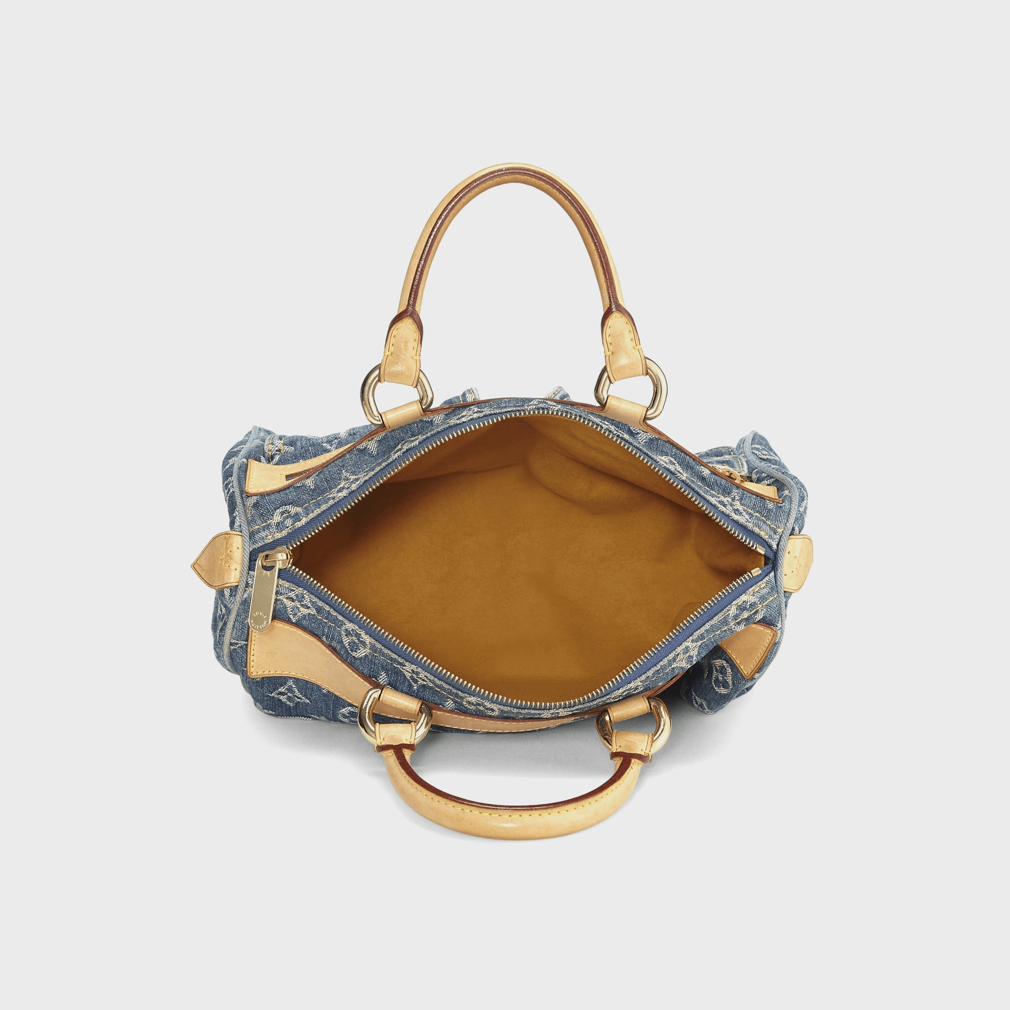 WGACA Louis Vuitton Denim Neo Speedy - Blue — Image 2