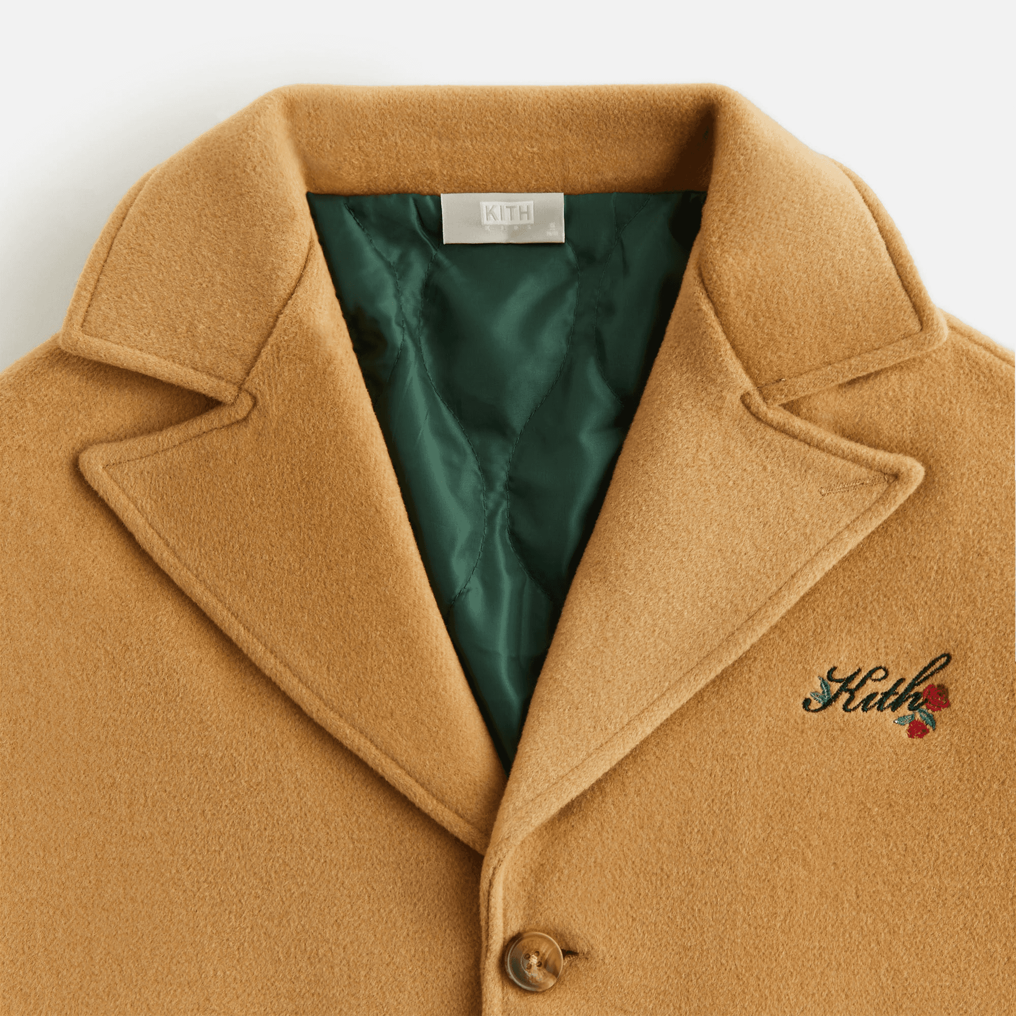 Kith Kids Novelty Wool Coat - Teak — Image 5