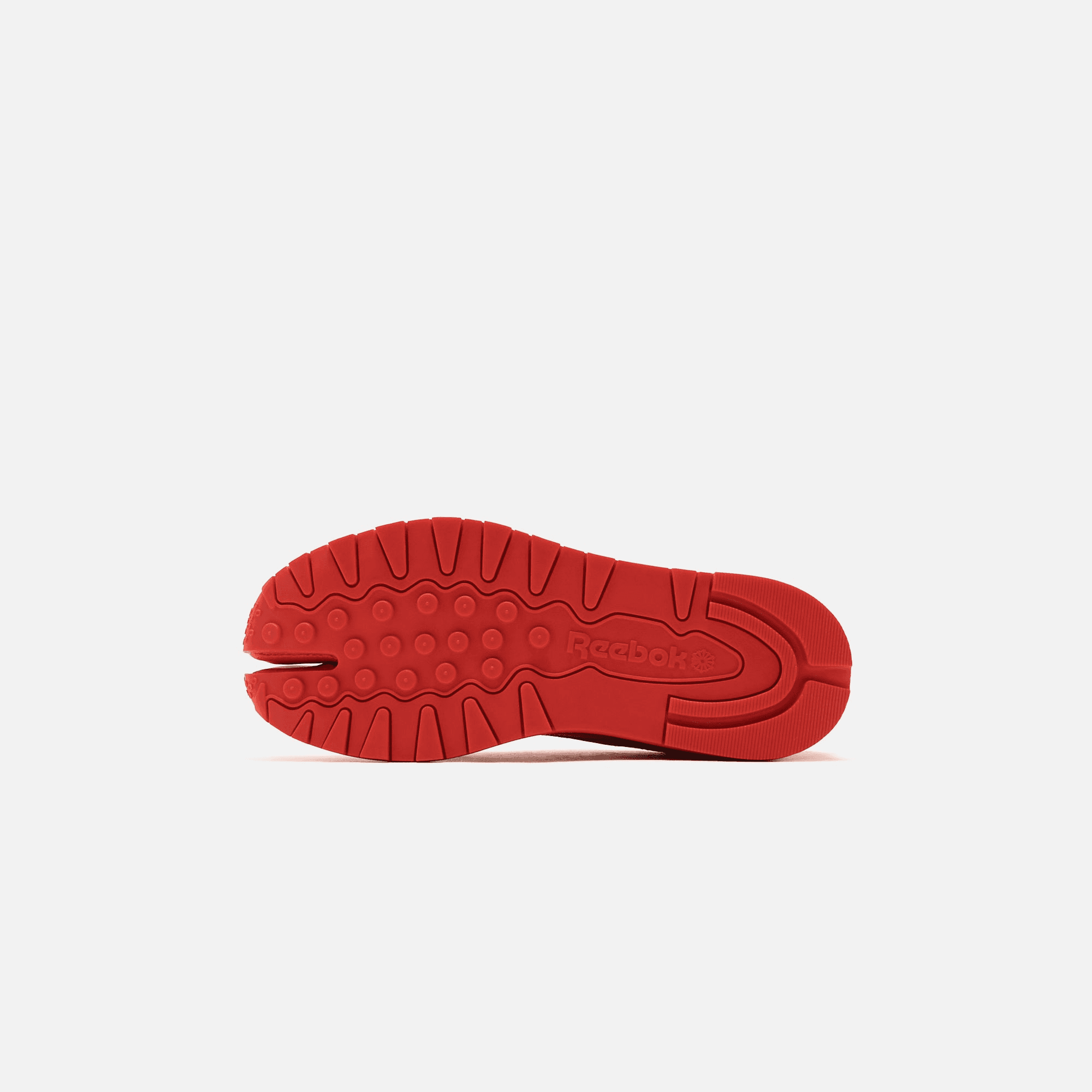 Reebok x Margiela Classic Leather Tabi - Red — Image 6