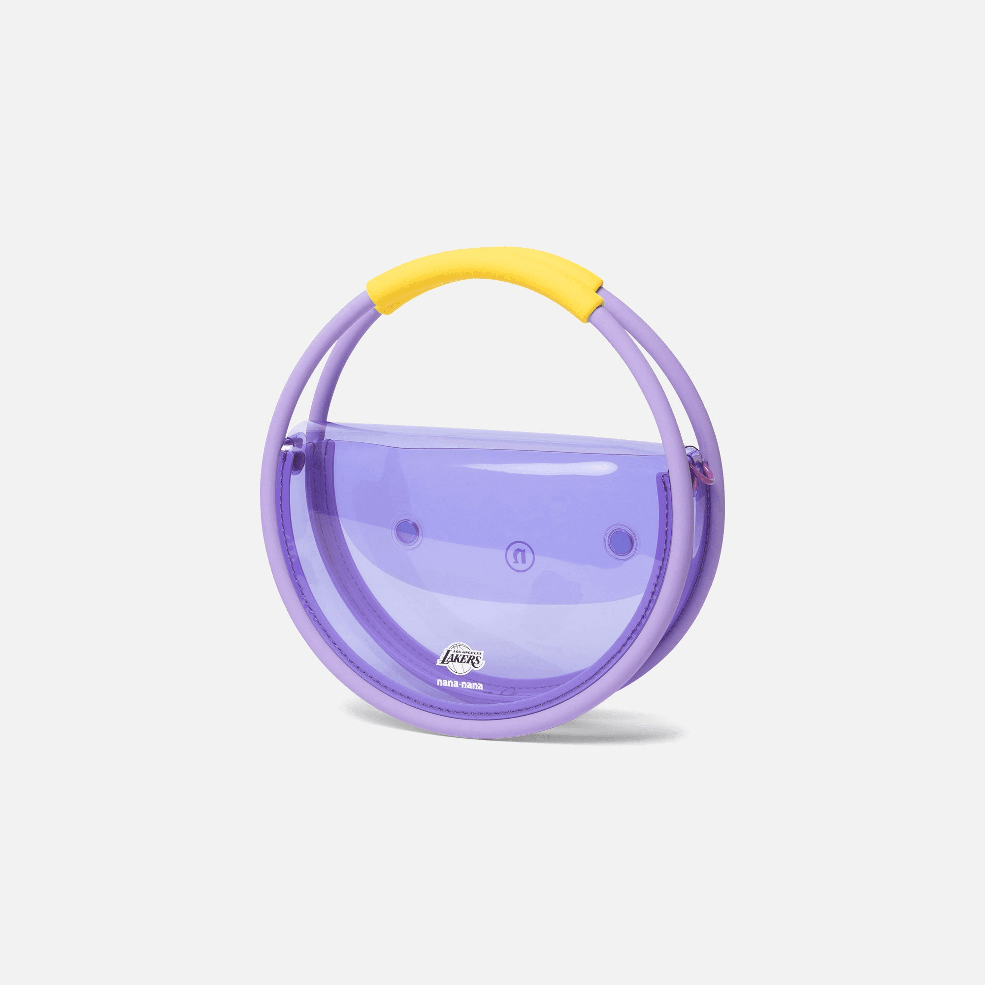 Nana-Nana Hoop PVC Bag Medium - LA Lakers Purple — Image 2