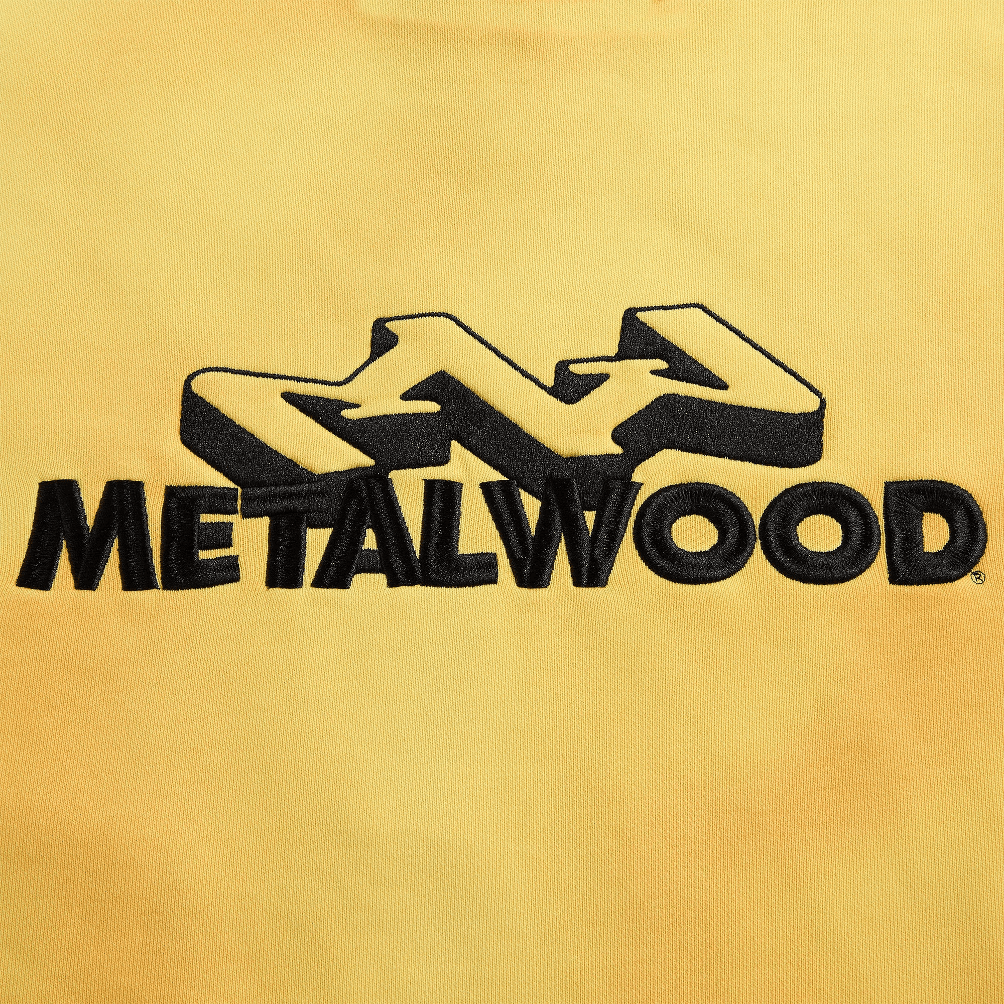 Metalwood Mountaineer Crewneck Sweatshirt - Gold — Image 2