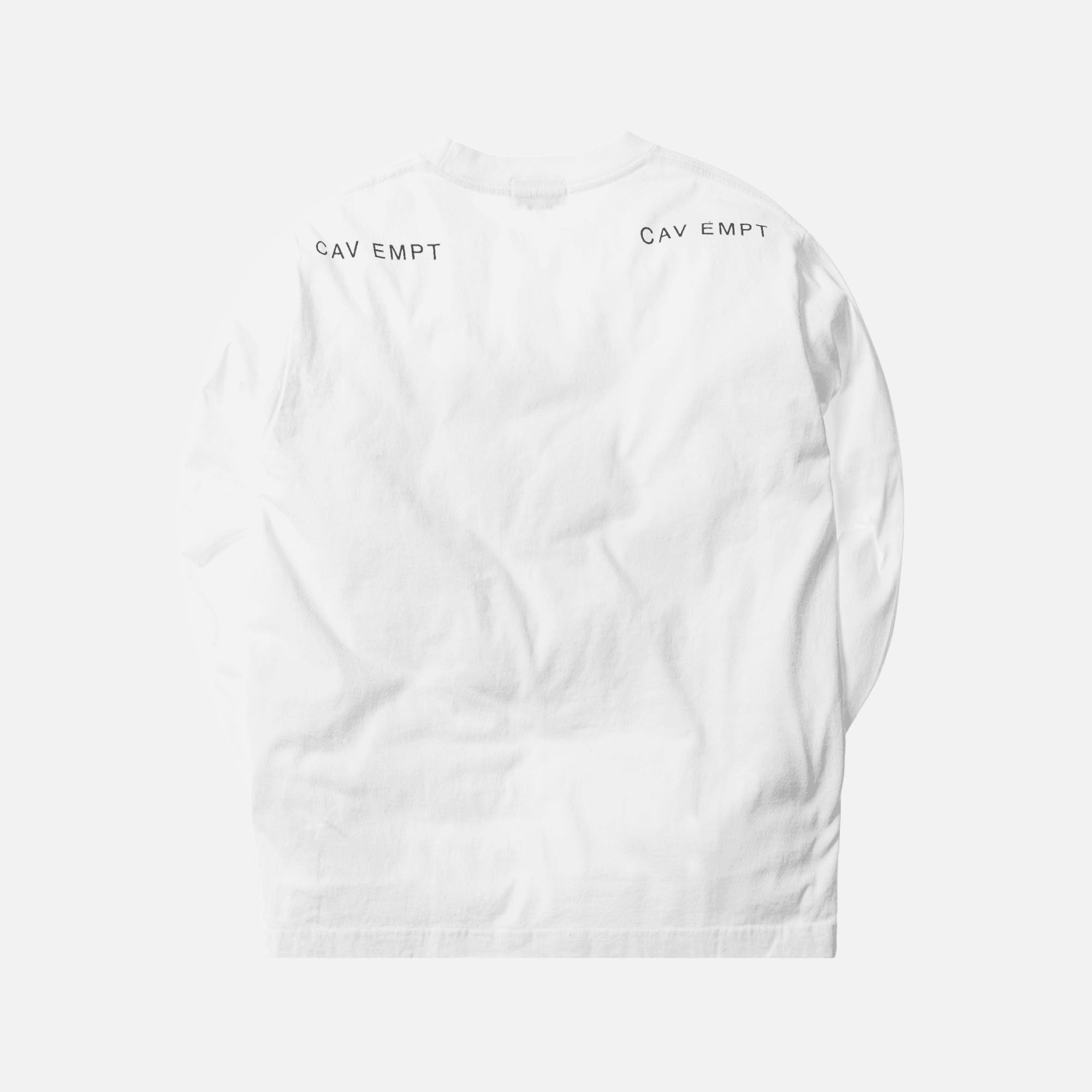 Cav Empt SIM Tunnel L/S Tee - White — Image 2