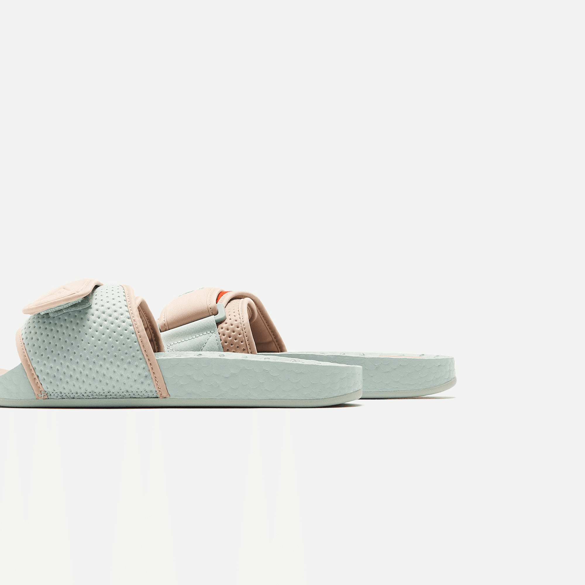 adidas Consortium x Pharrell x NIGO Chancletas HU - Green Tint / Clay Brown / Pale Nude — Image 5