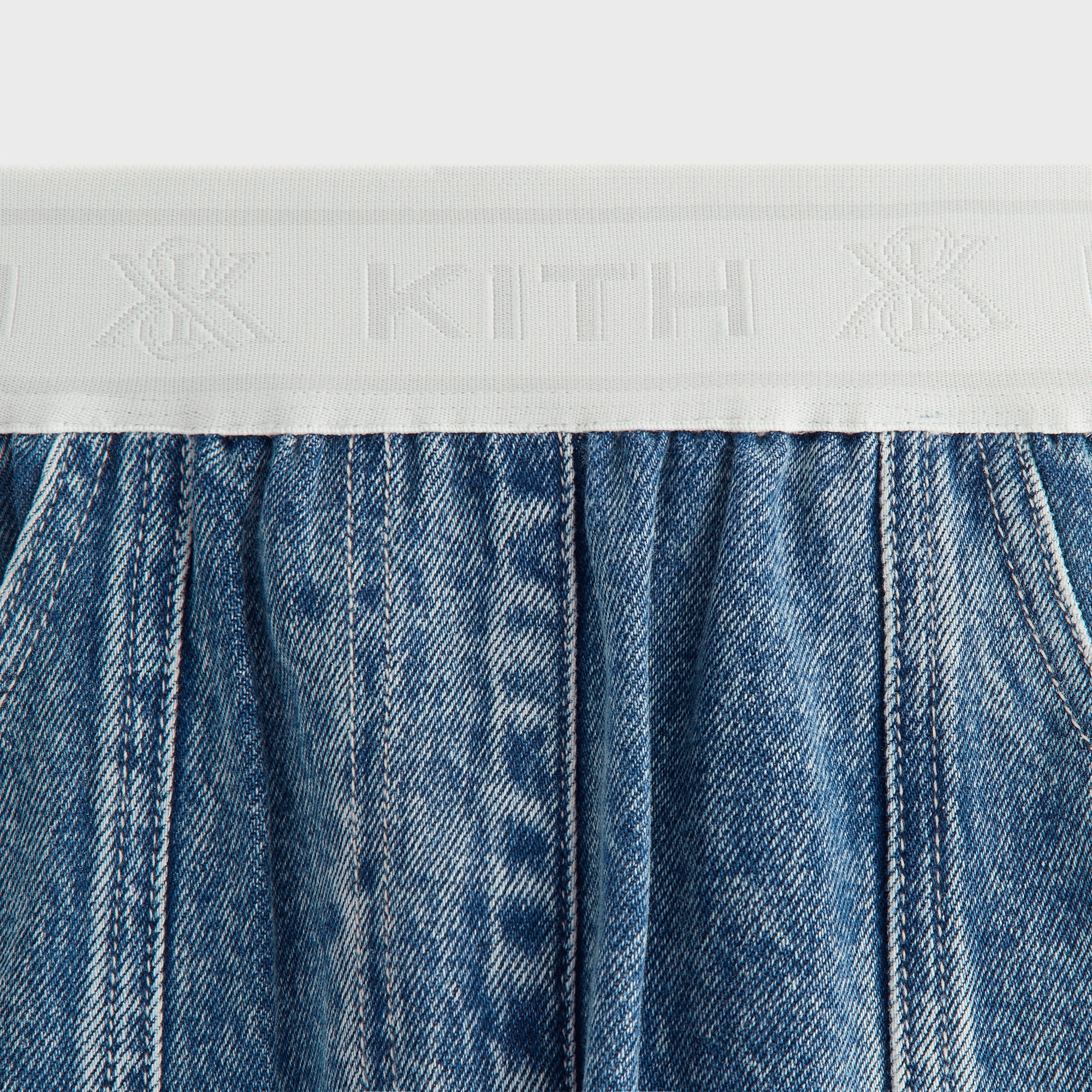 Kith Women Dana Logo Denim Pant - Luka Wash — Image 3