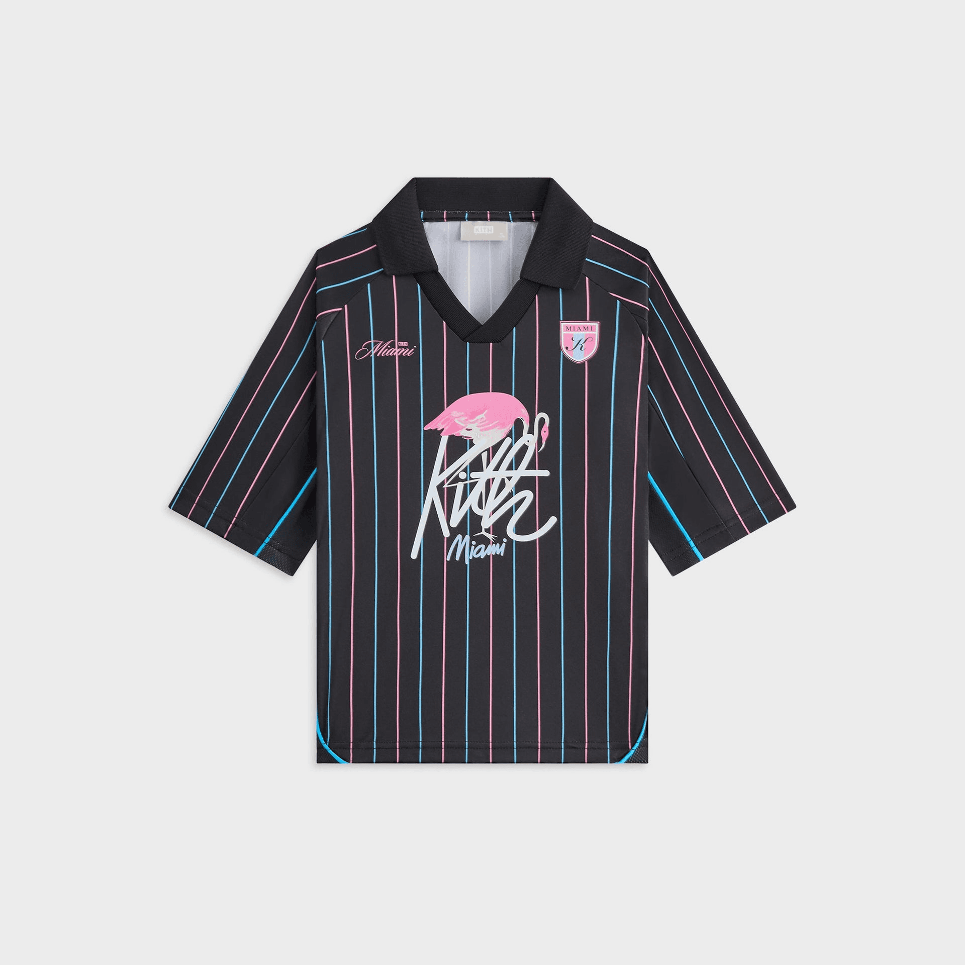 Kith Kids Miami Soccer Top - Black — Image 5