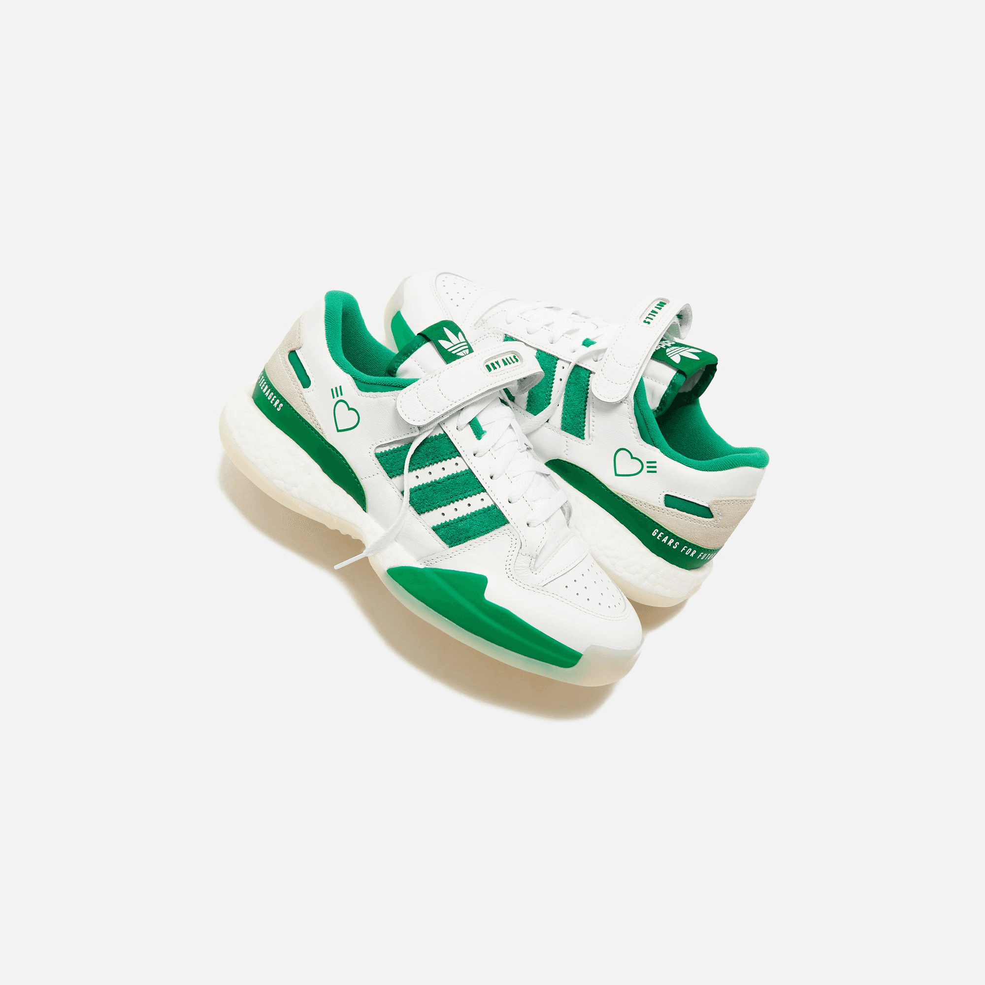 adidas x Human Made Consortium Forum Low - Green — Image 6
