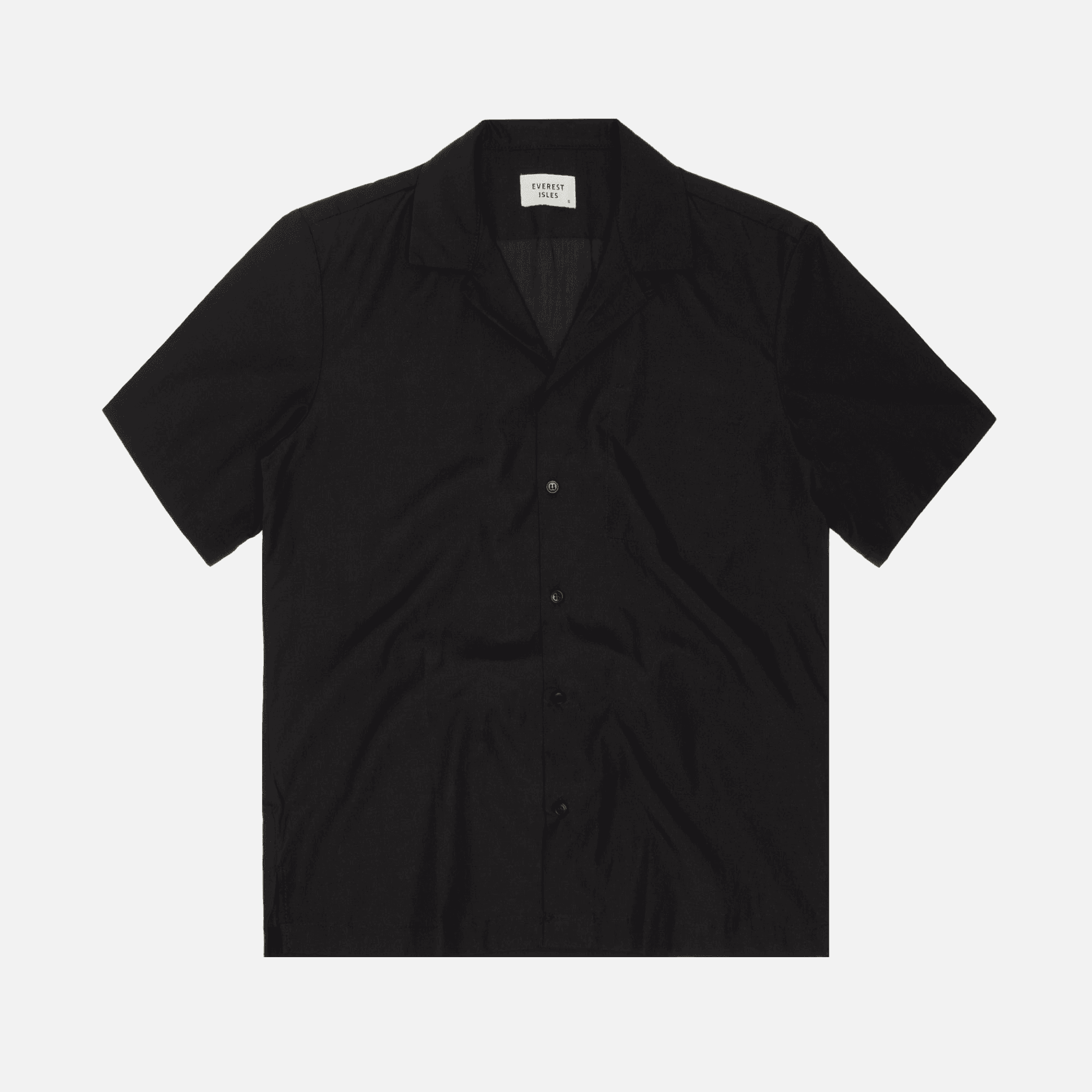Everest Isles Beach Shirt - Black