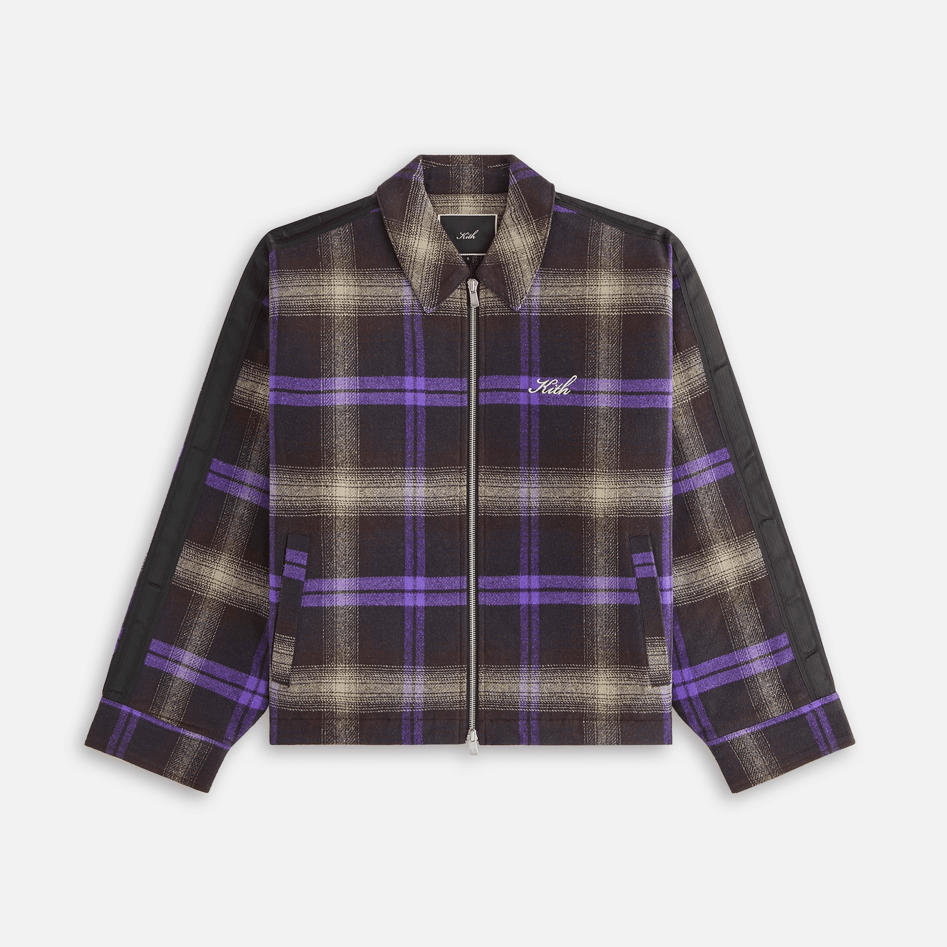 Kith Women Corwin Flannel Coach Zip - Incognito — Image 5