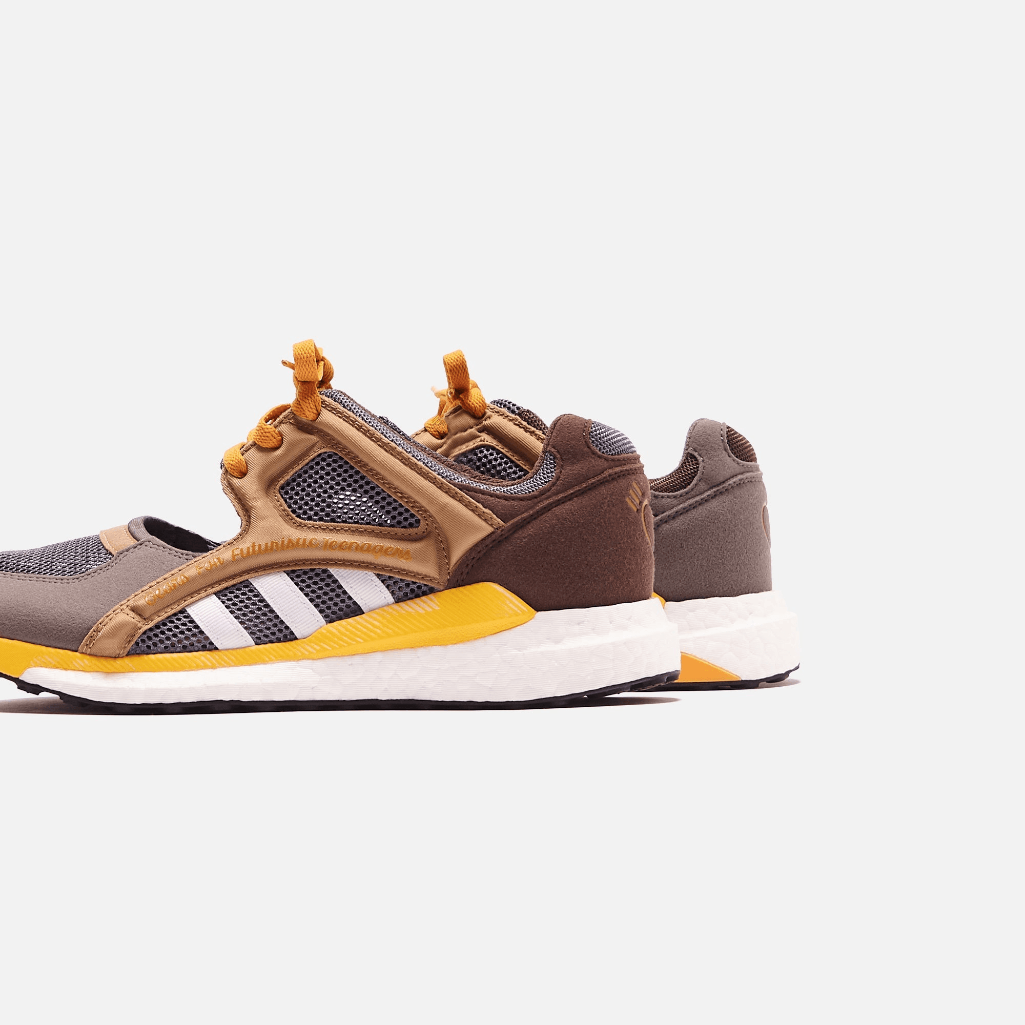 adidas Consortium x Human Made EQT Racing - Cardboard / Footwear White / Grey Four — Image 2
