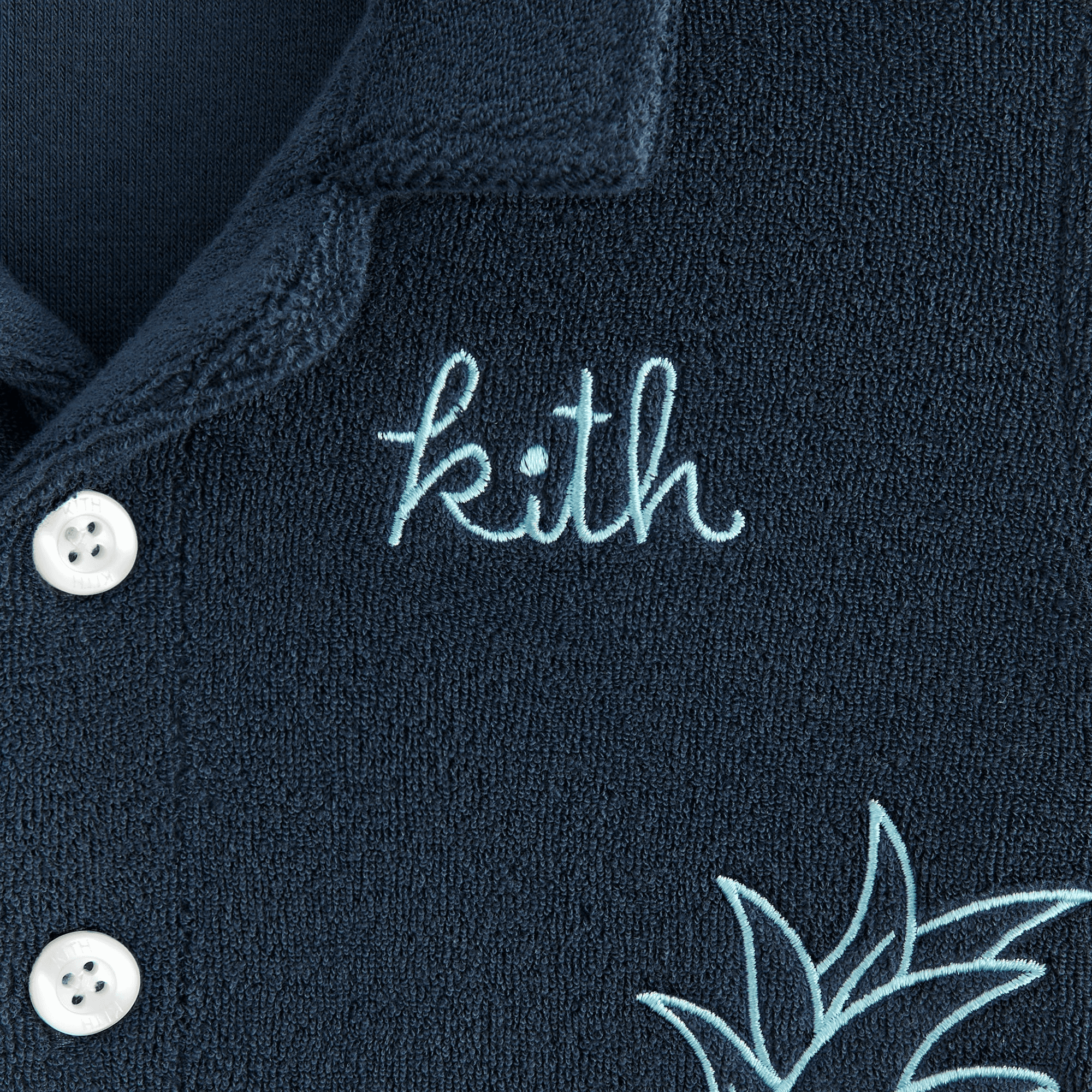 Kith Baby Novelty Terry Belmont Coverall - Nocturnal — Image 2