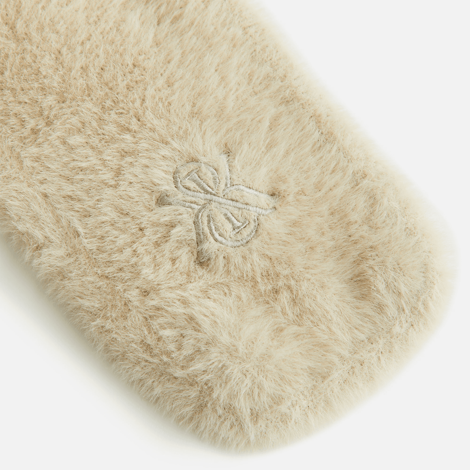 Kith Women Mohair Earflap Beanie - Oat — Image 2