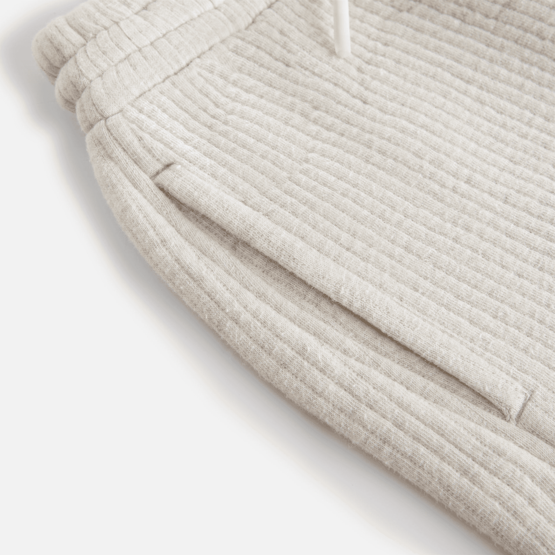 Kith Kids Quilted Nelson Sweatpant - Sandy Heather — Image 4