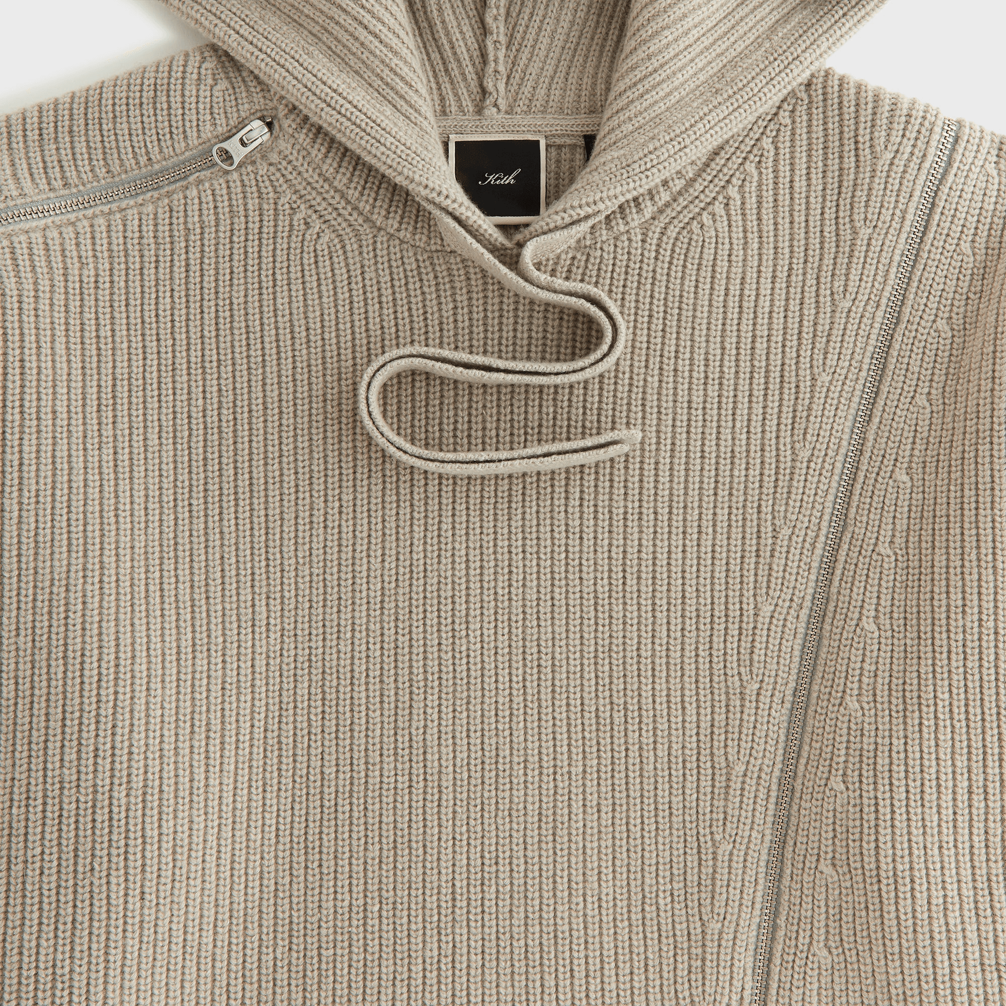 Kith Women Juni Zipper Sweater Hoodie - Pacify — Image 2