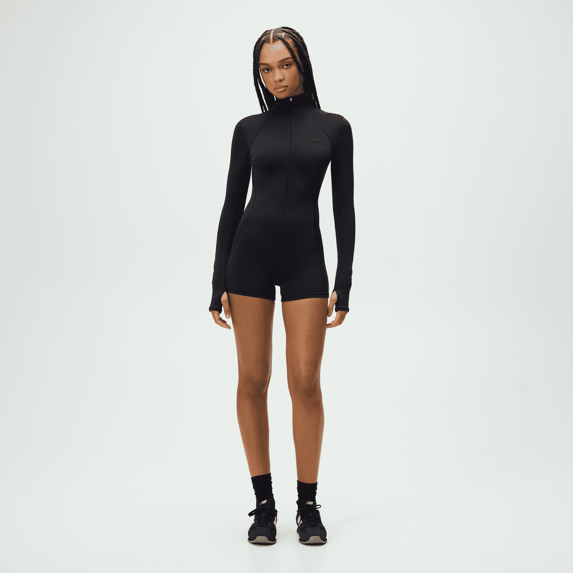Kith Women Enhance Hani Backless Romper - Black — Image 5