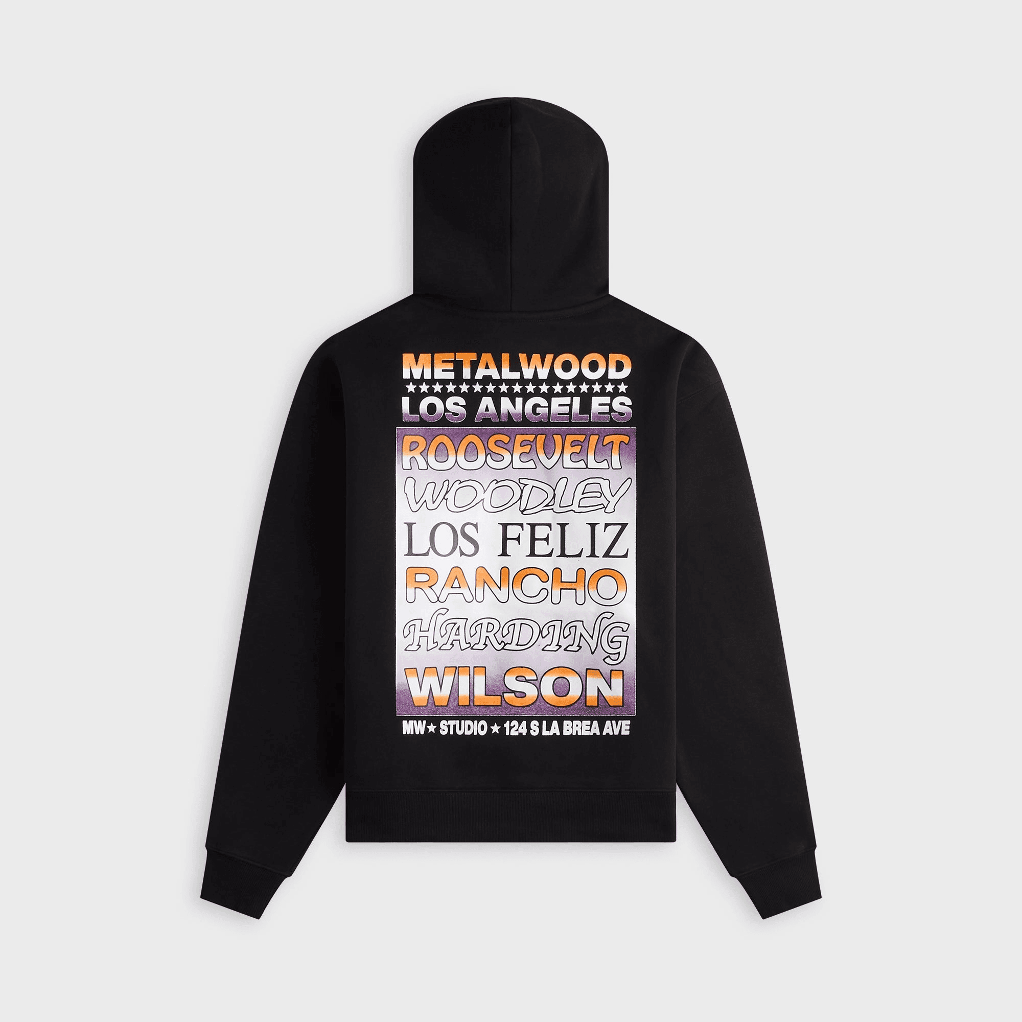 Metalwood Flyer Hooded Sweatshirt - Black — Image 3
