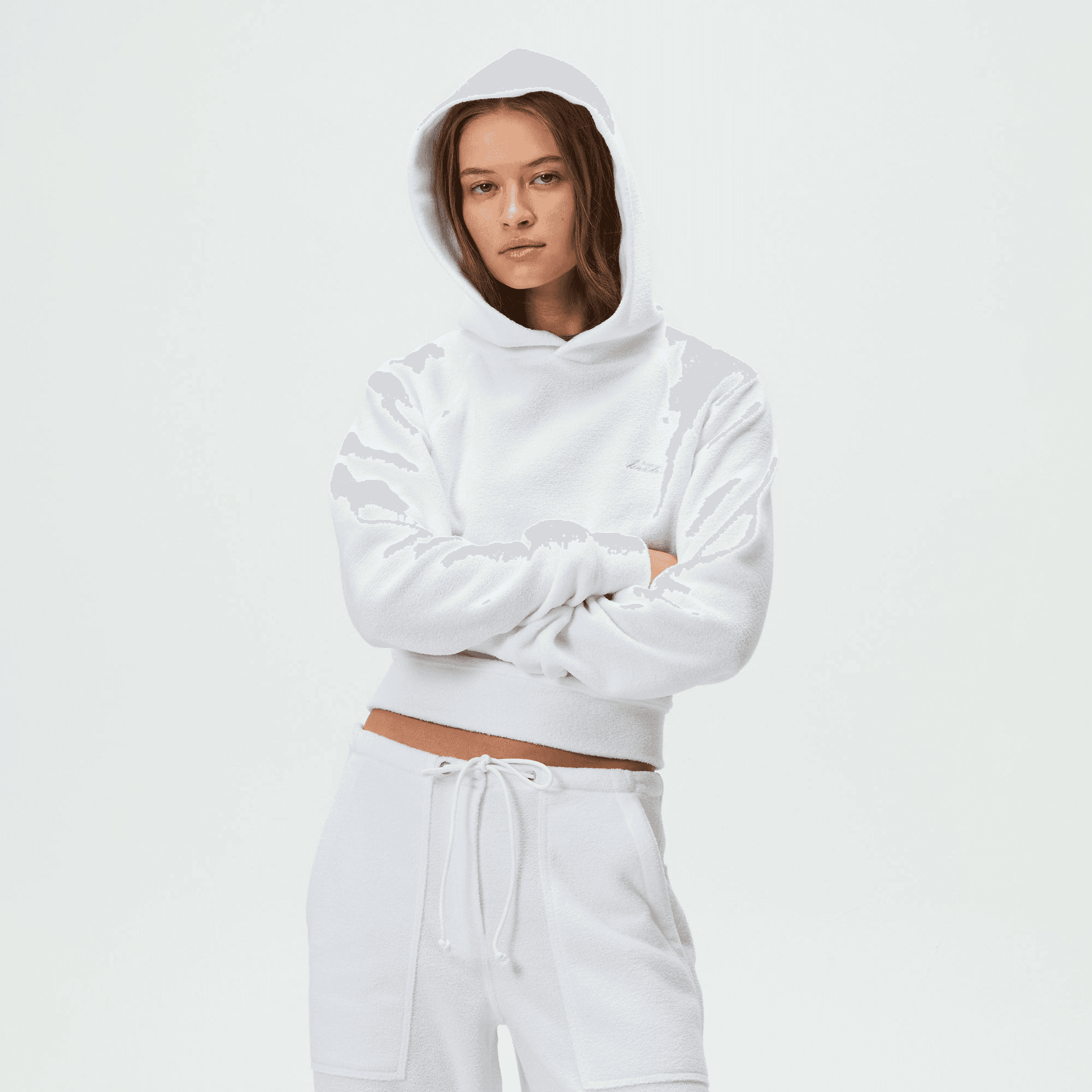 Kith Women Tatum Hoodie - White — Image 4