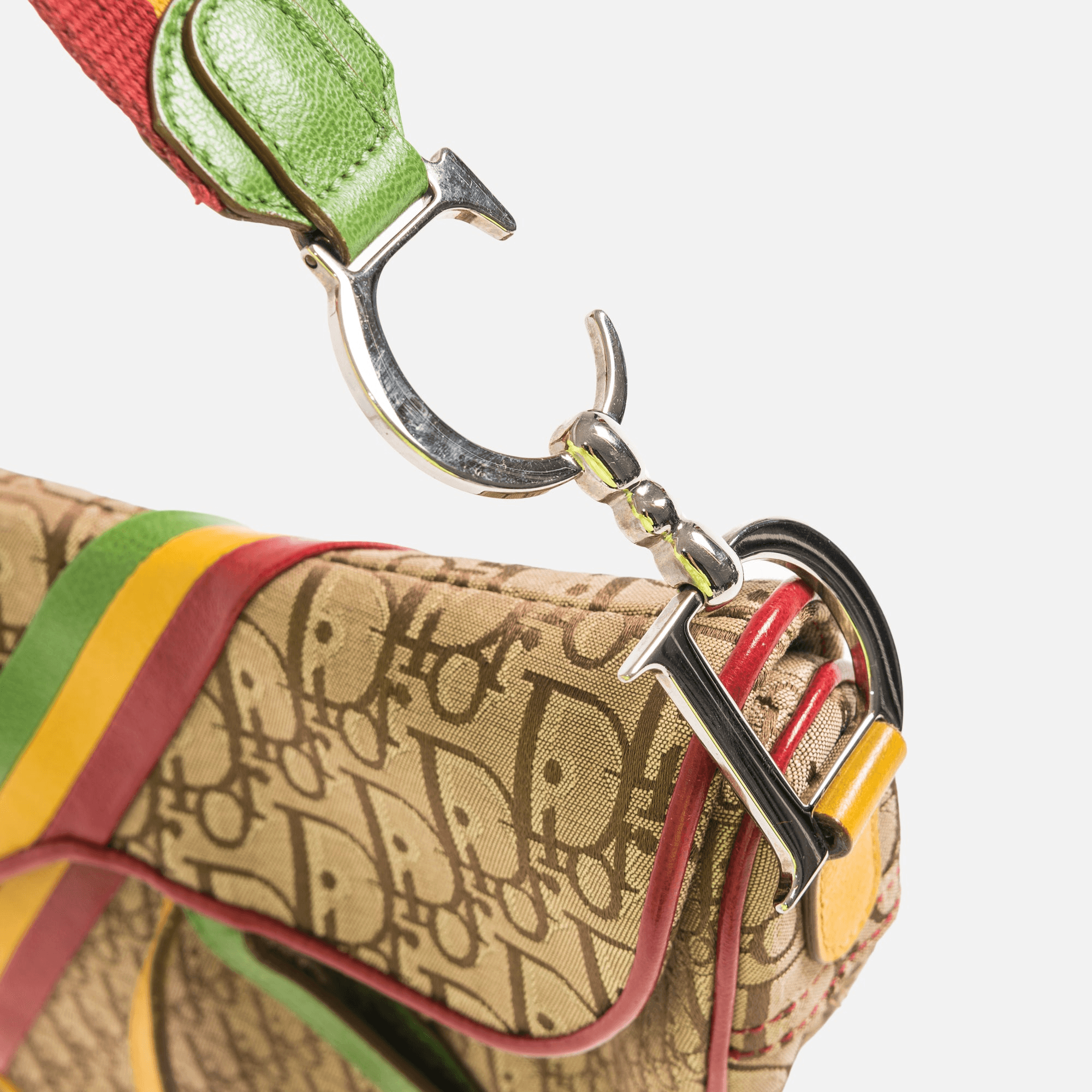 Dior Oblique Saddle Bag - Multi — Image 4