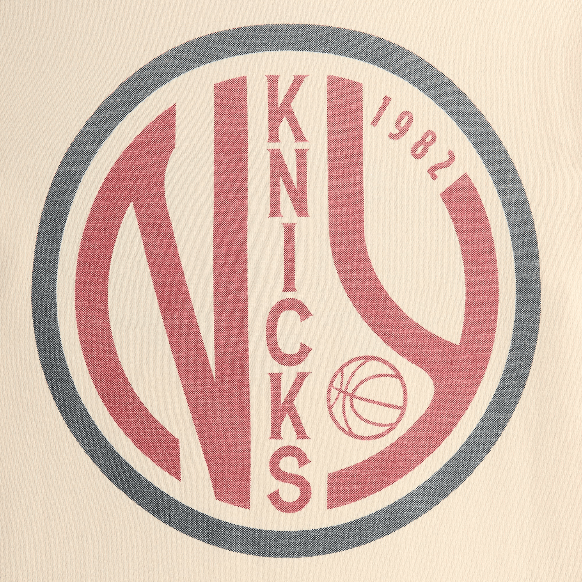 Kith Kids for the New York Knicks NY Vintage Tee - Sandrift — Image 2