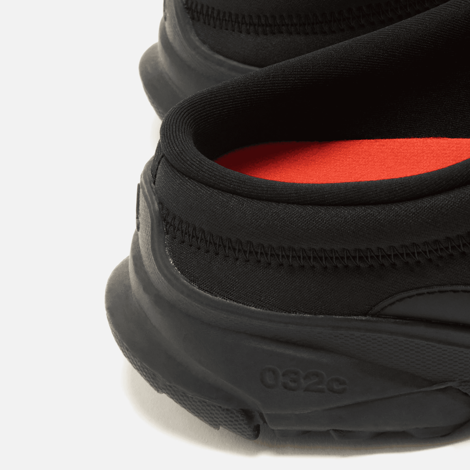 adidas Consortium x 032C GSG Mule - Core Black / Dark Blue — Image 3