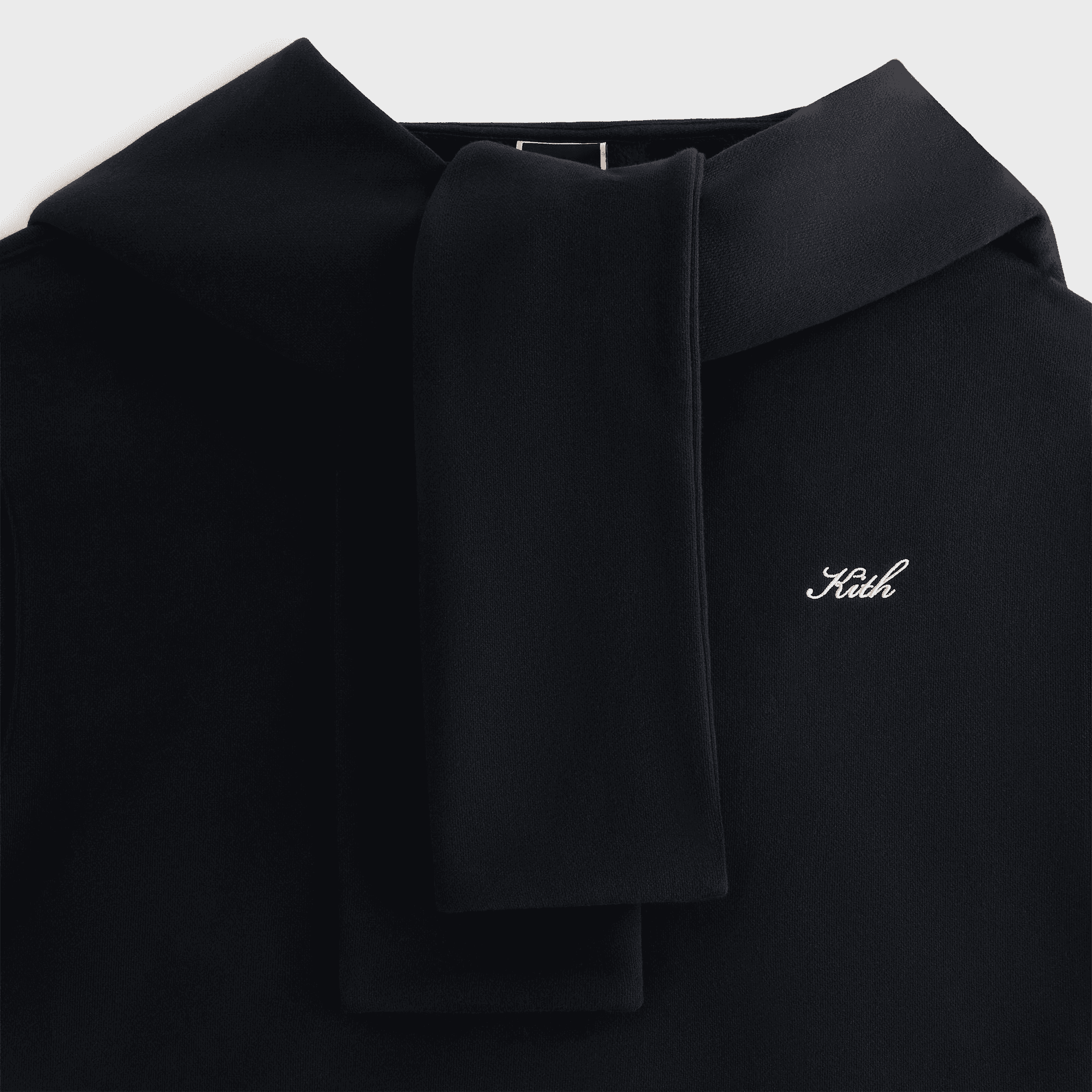 Kith Women Sedo Scarf Hoodie - Black — Image 4