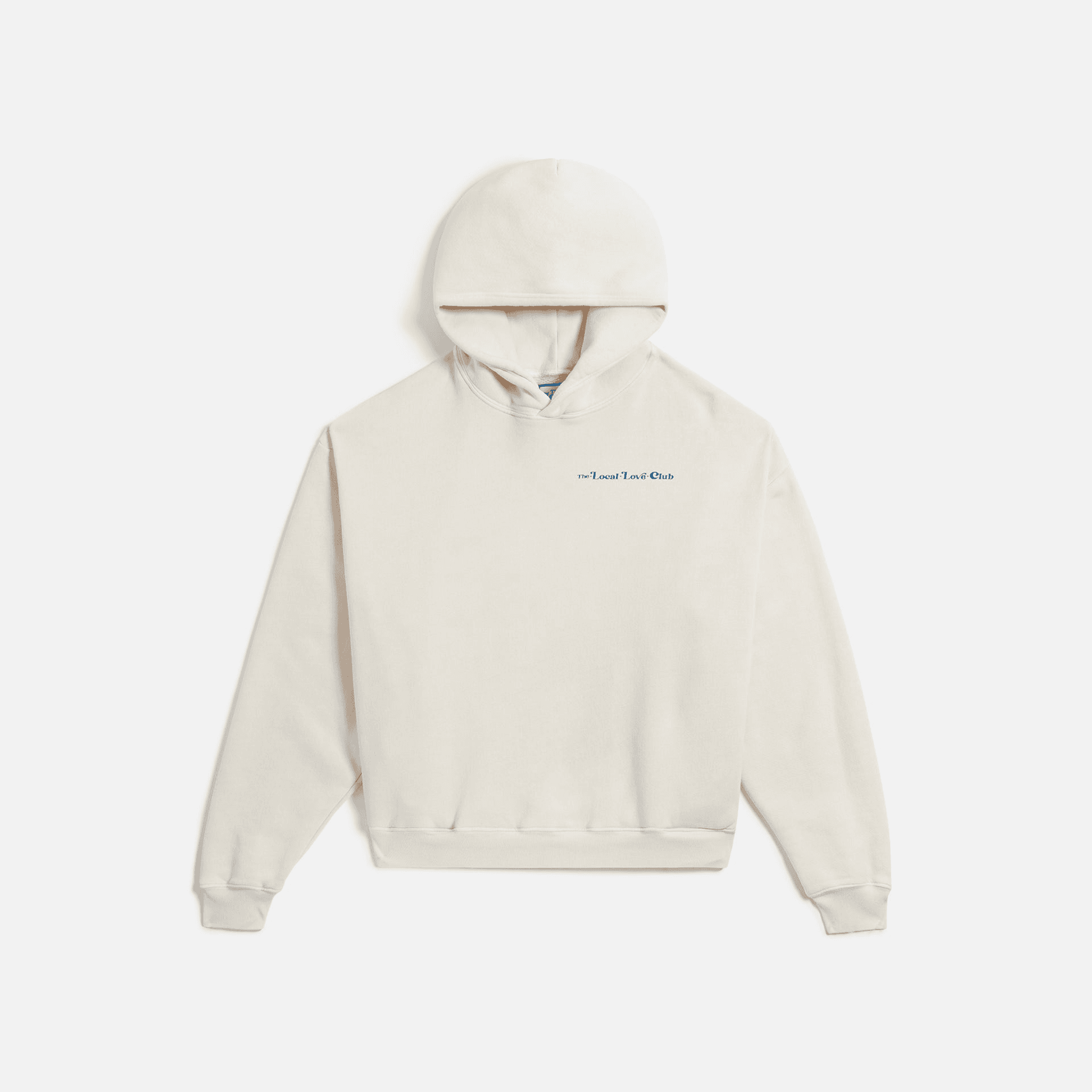 The Local Love Club Glowing Hearts Hoodie - Desert Khaki — Image 3