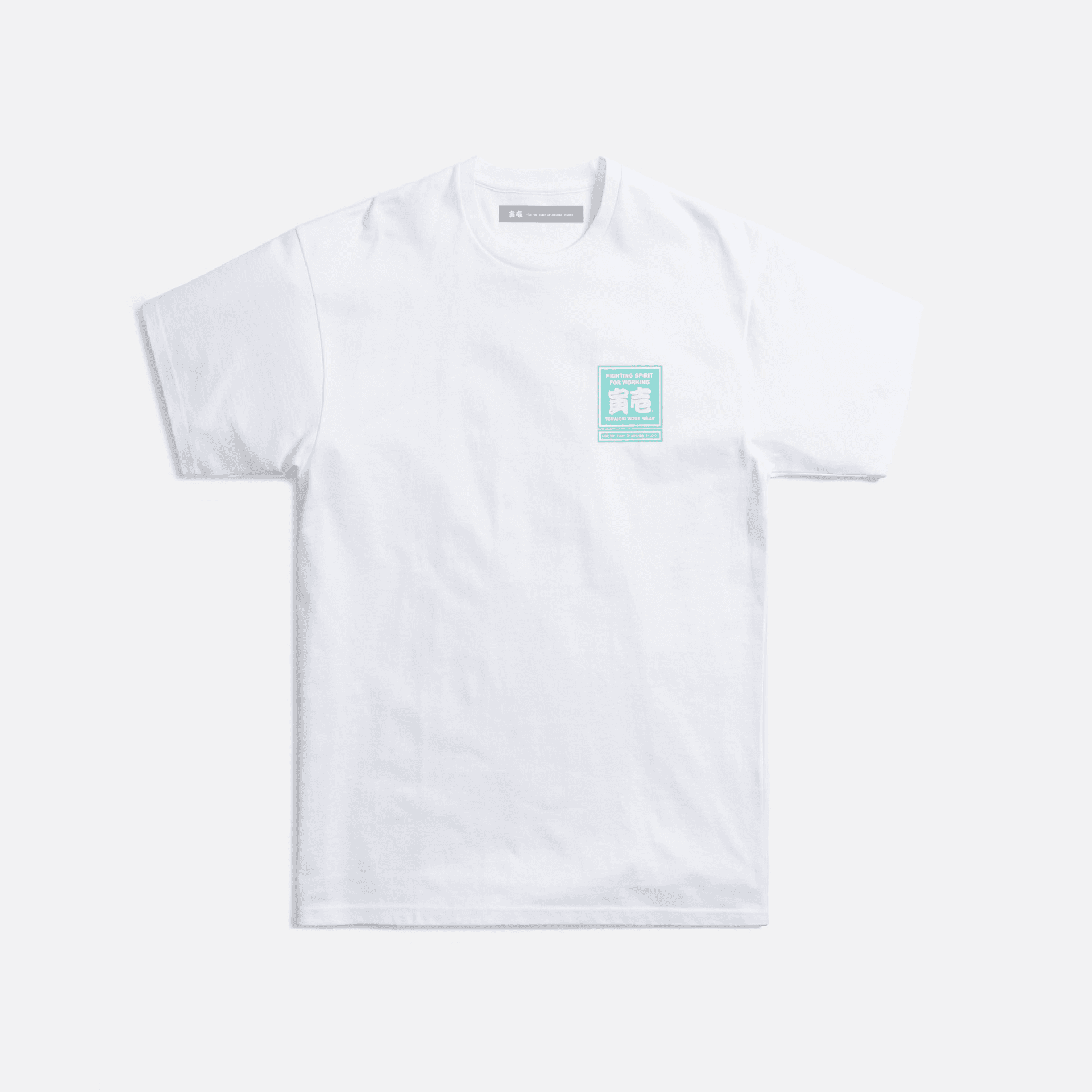 Toraichi Tora Logo Work Tee - White — Image 3