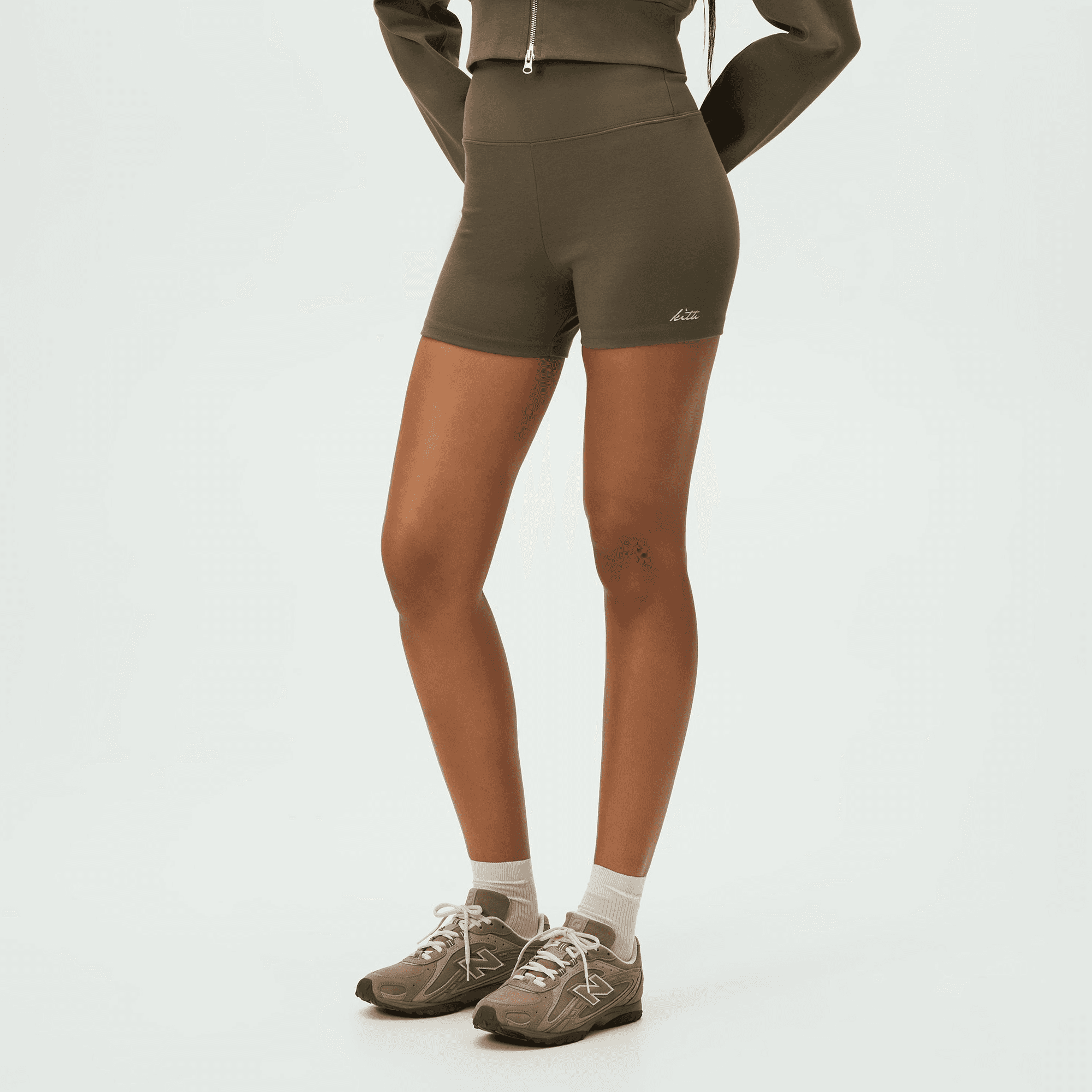 Kith Women Mica Interlock Short - Canopy — Image 4