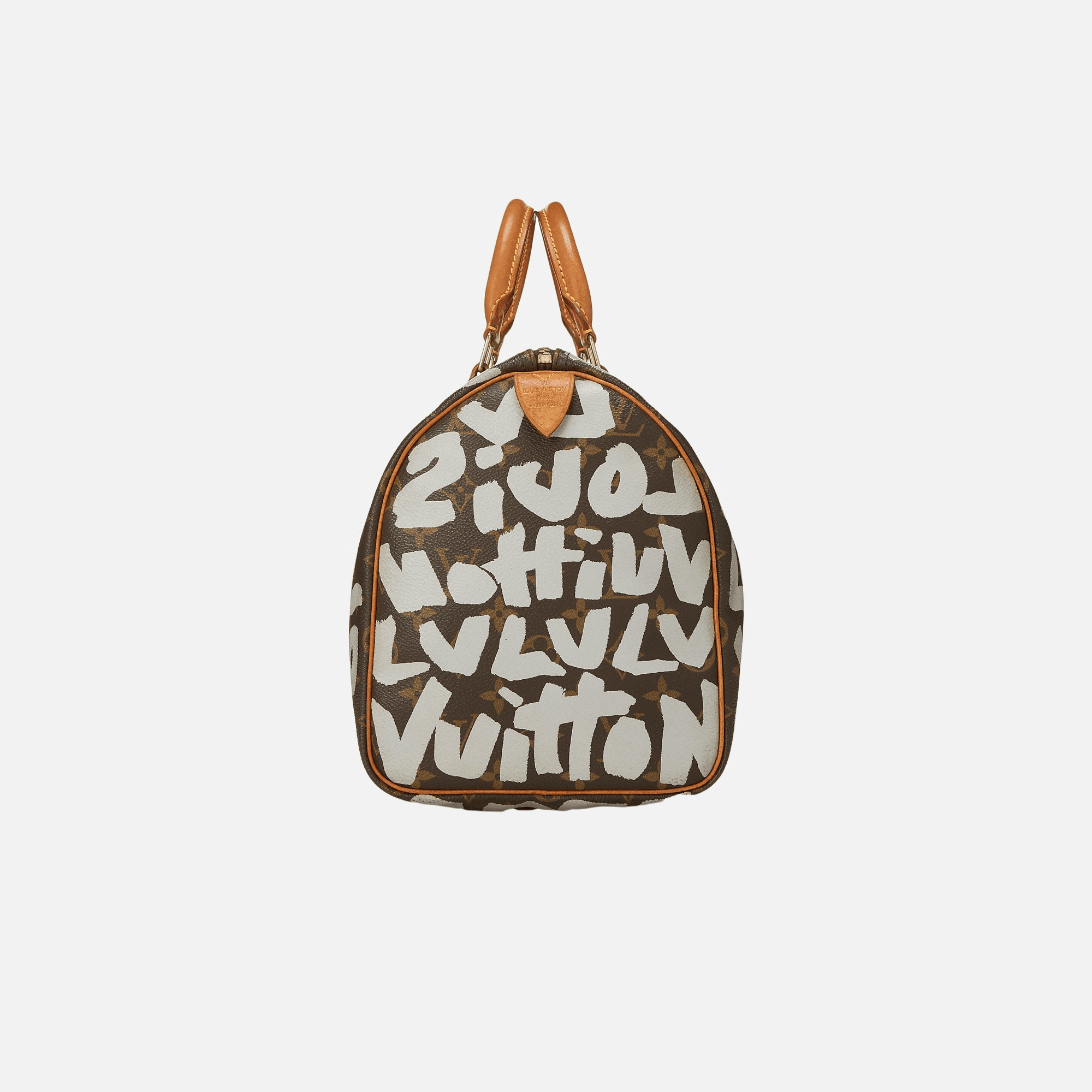 Louis Vuitton x Stephen Sprouse Speedy 30 Bag - Brown / Grey — Image 5