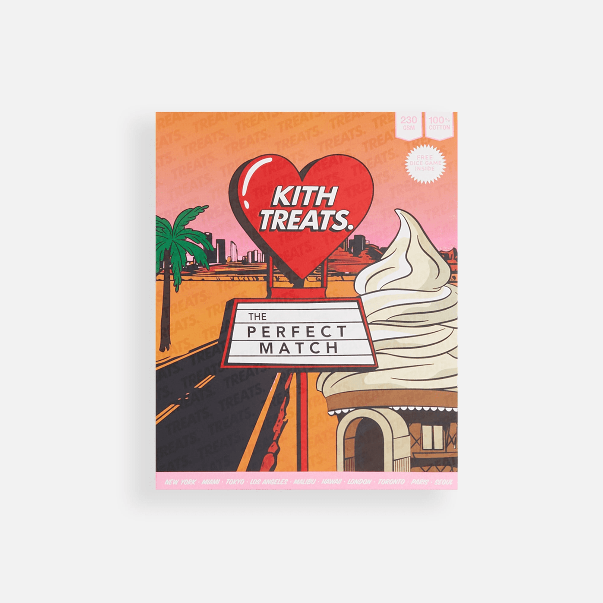 Kith Treats Perfect Match Vintage Tee - Sandrift — Image 6