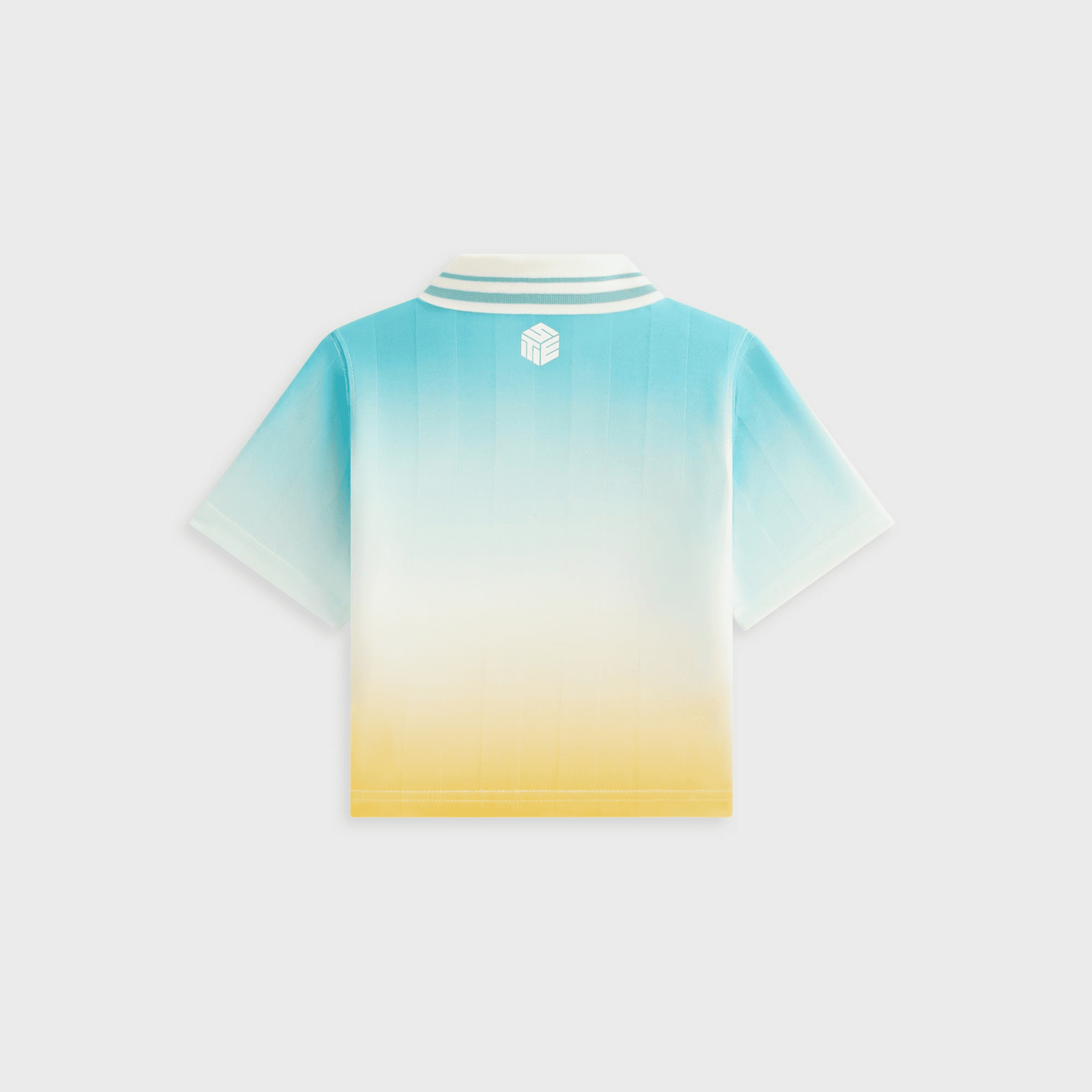 Kith Baby Gradient Soccer Polo - Dusty Aqua — Image 6