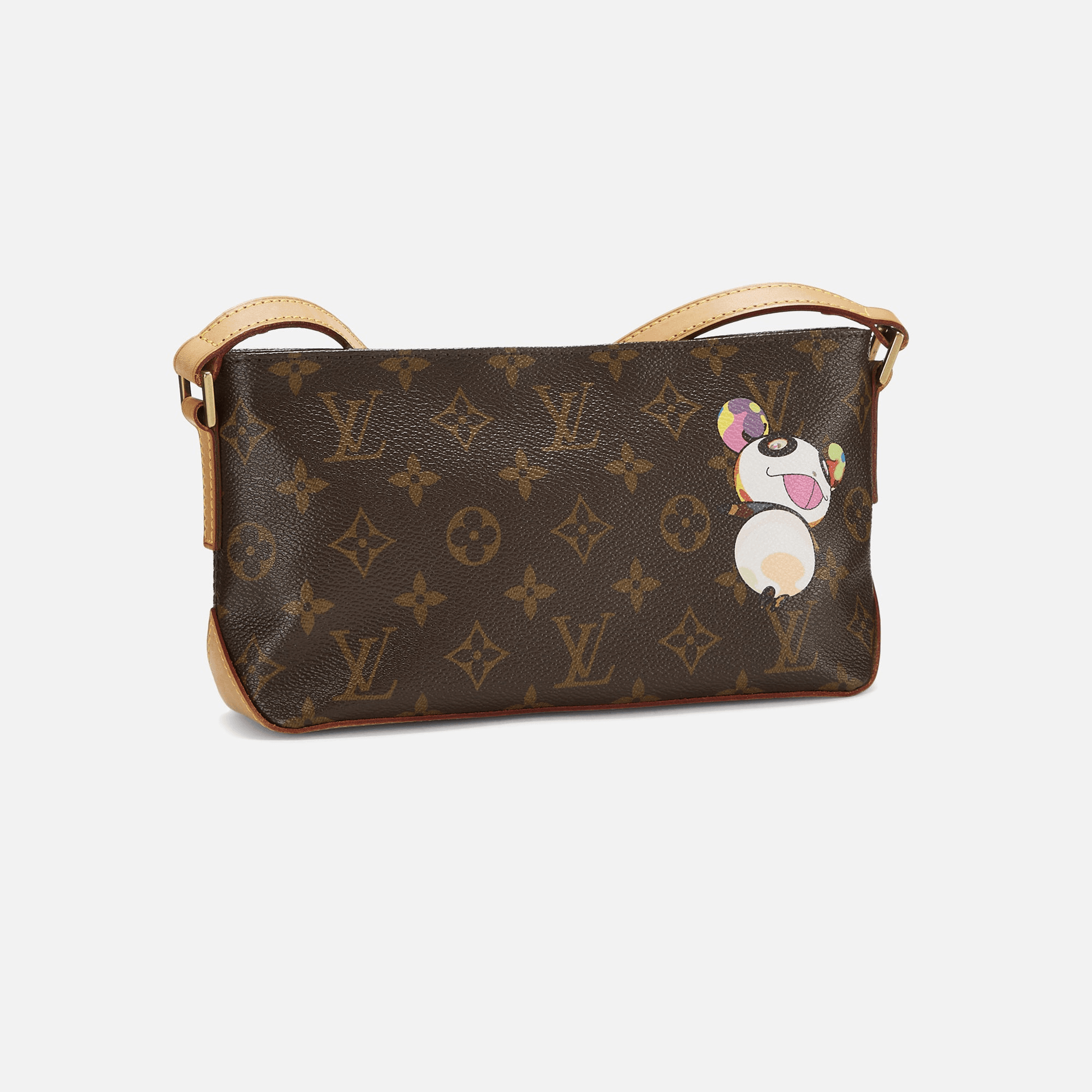 WGACA Louis Vuitton Murakami Panda Trotteur - Brown — Image 3