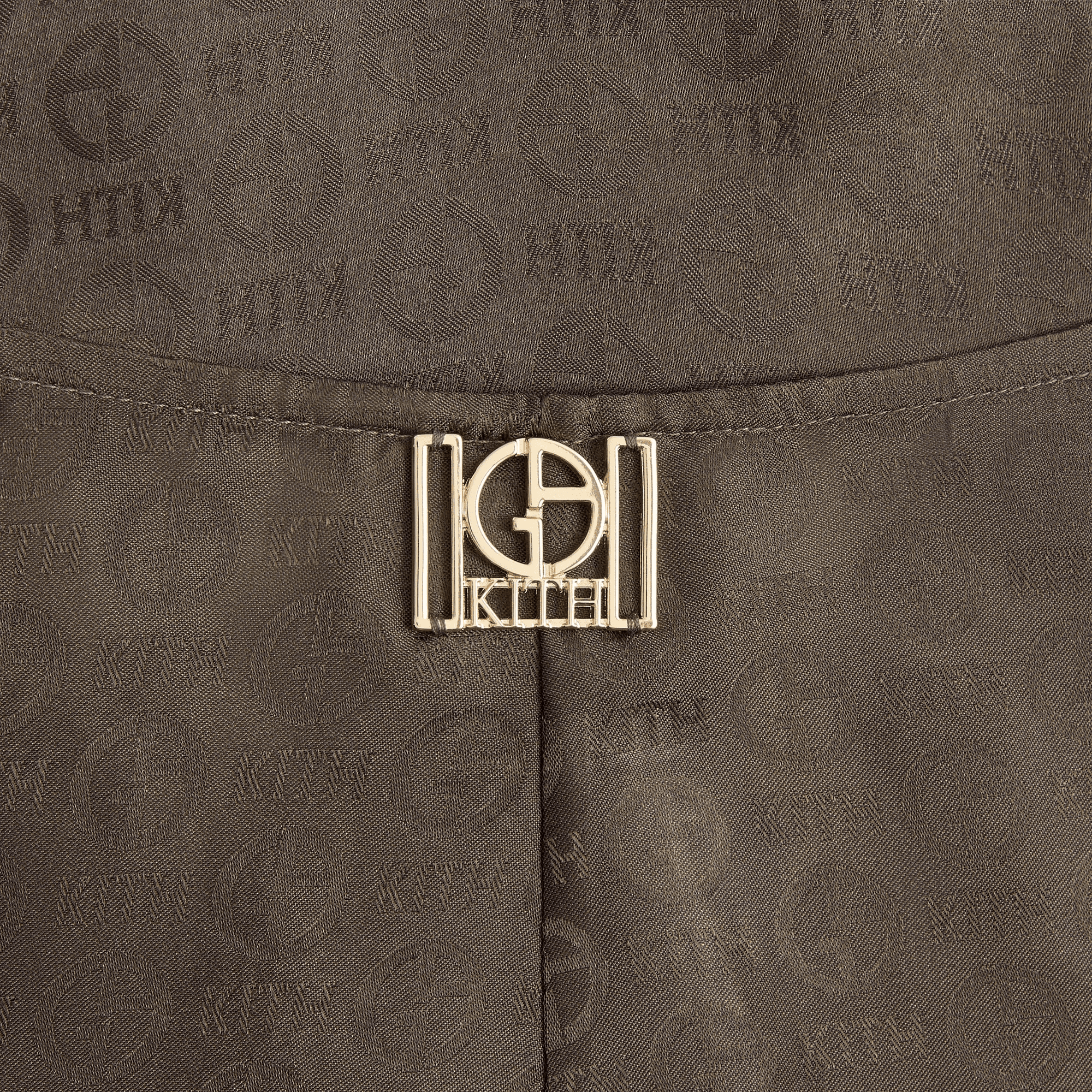 Giorgio Armani & Kith Women Silk Wrap Halter Cover Up - Kindling — Image 2