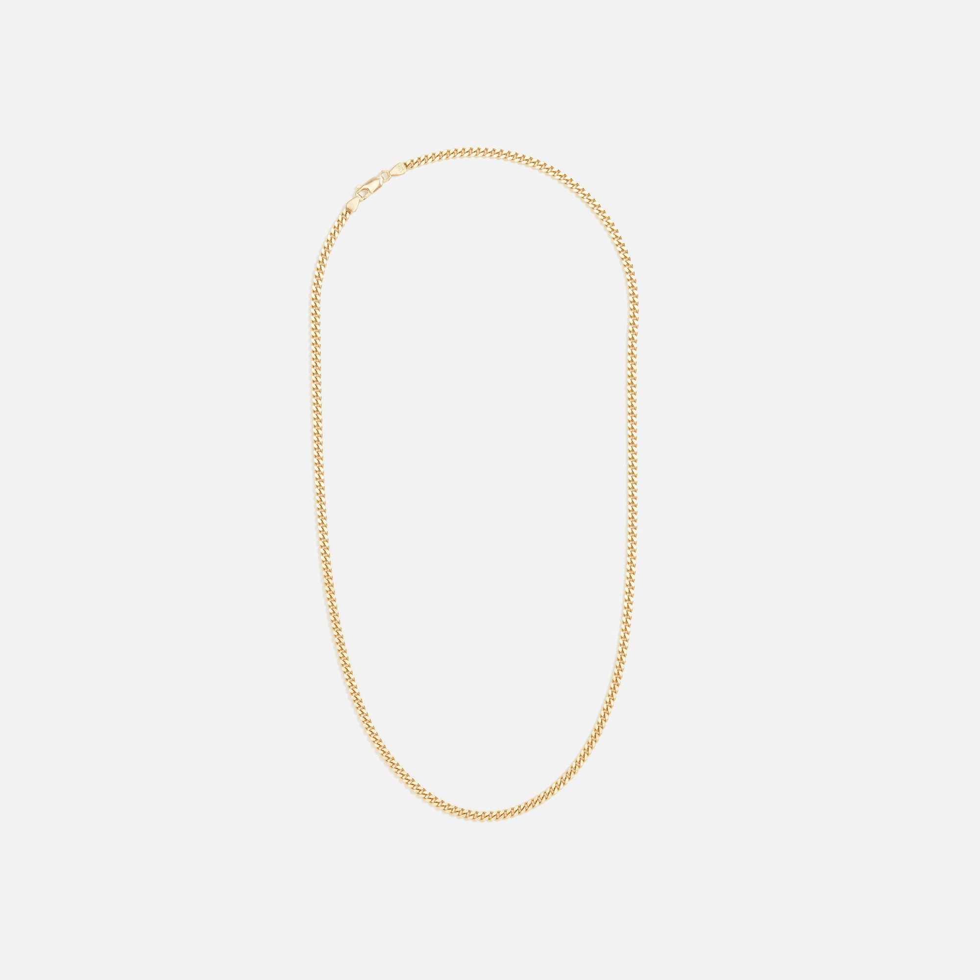Her Children Curb Chain - Yellow Gold