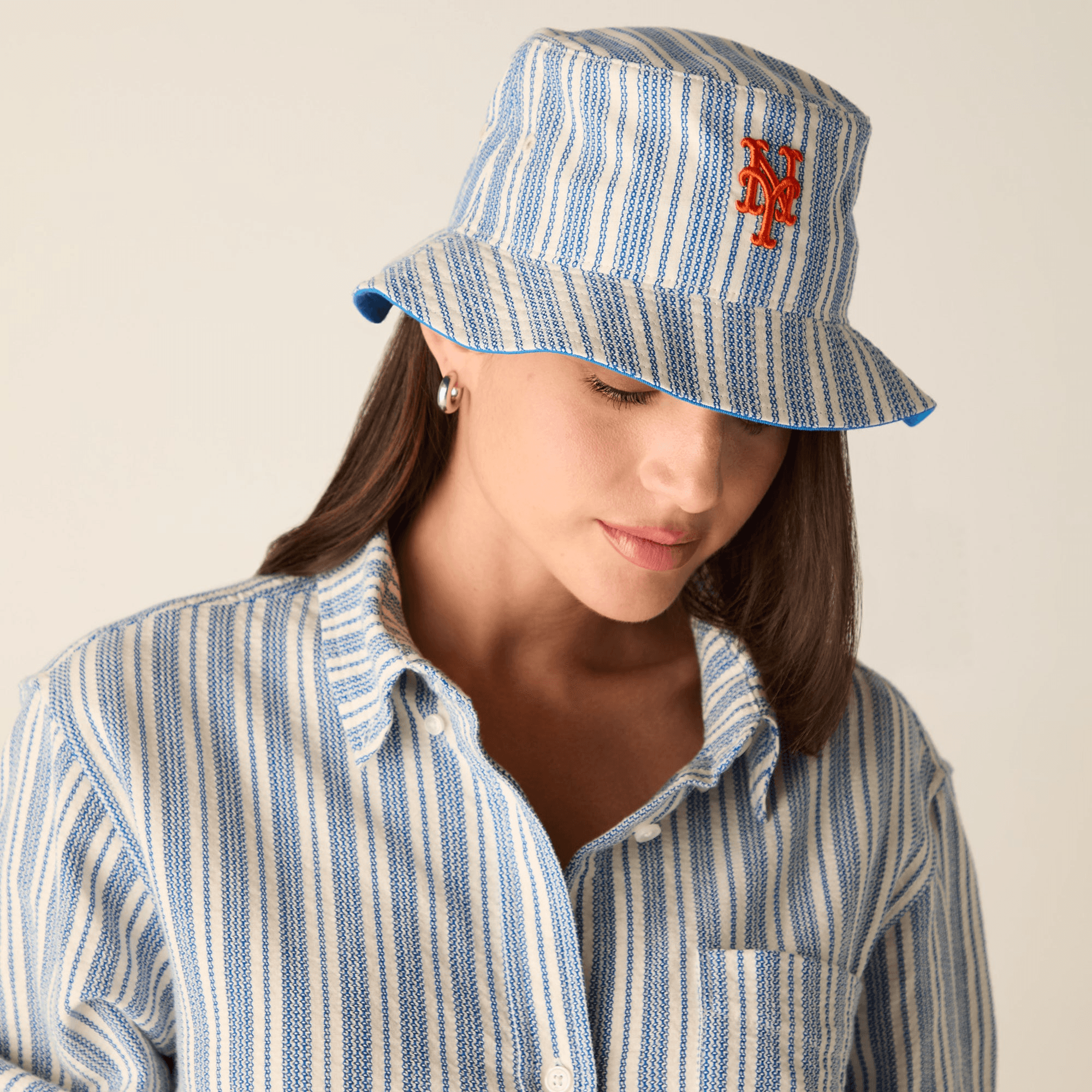 Kith Women & '47 for the New York Mets Bucket Hat - Royal — Image 4